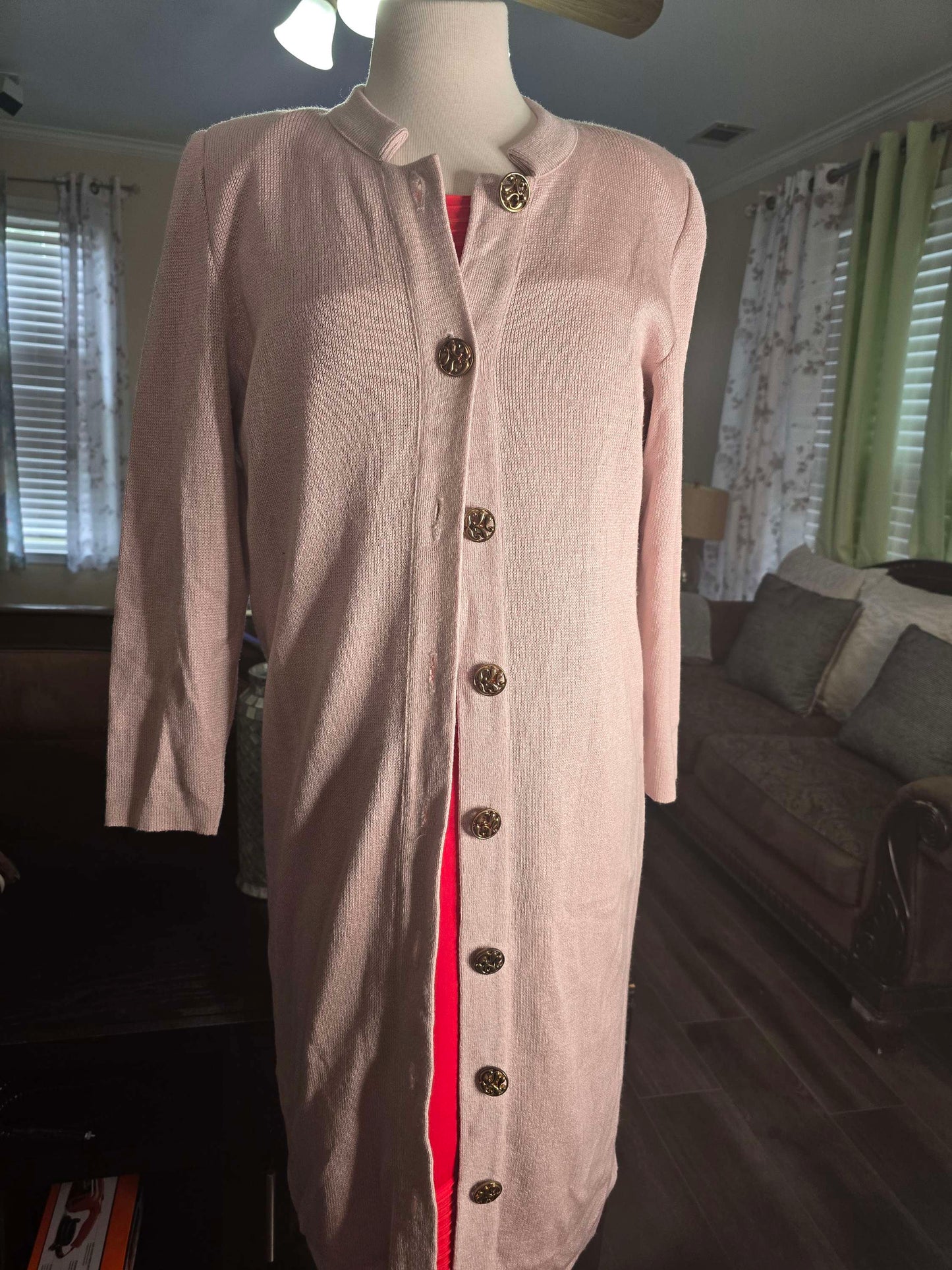 Mita Sweater dress pink size 12 image 4