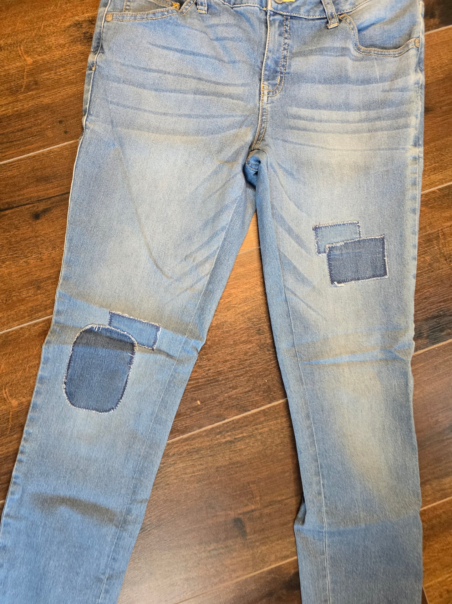 Girl skinny denim/jeans size 14.5 image 3