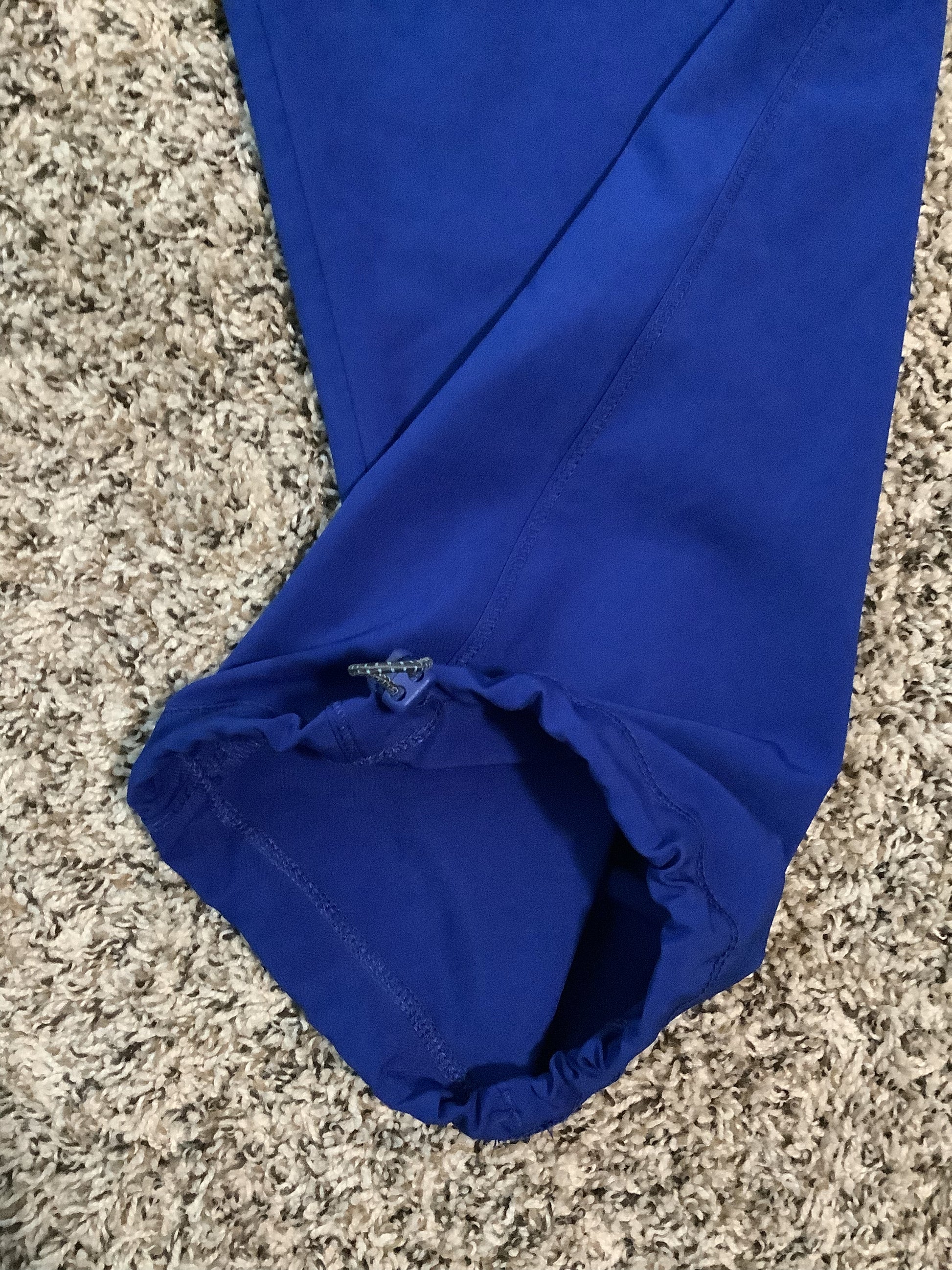 Royal Blue scrub pants size XL image 4