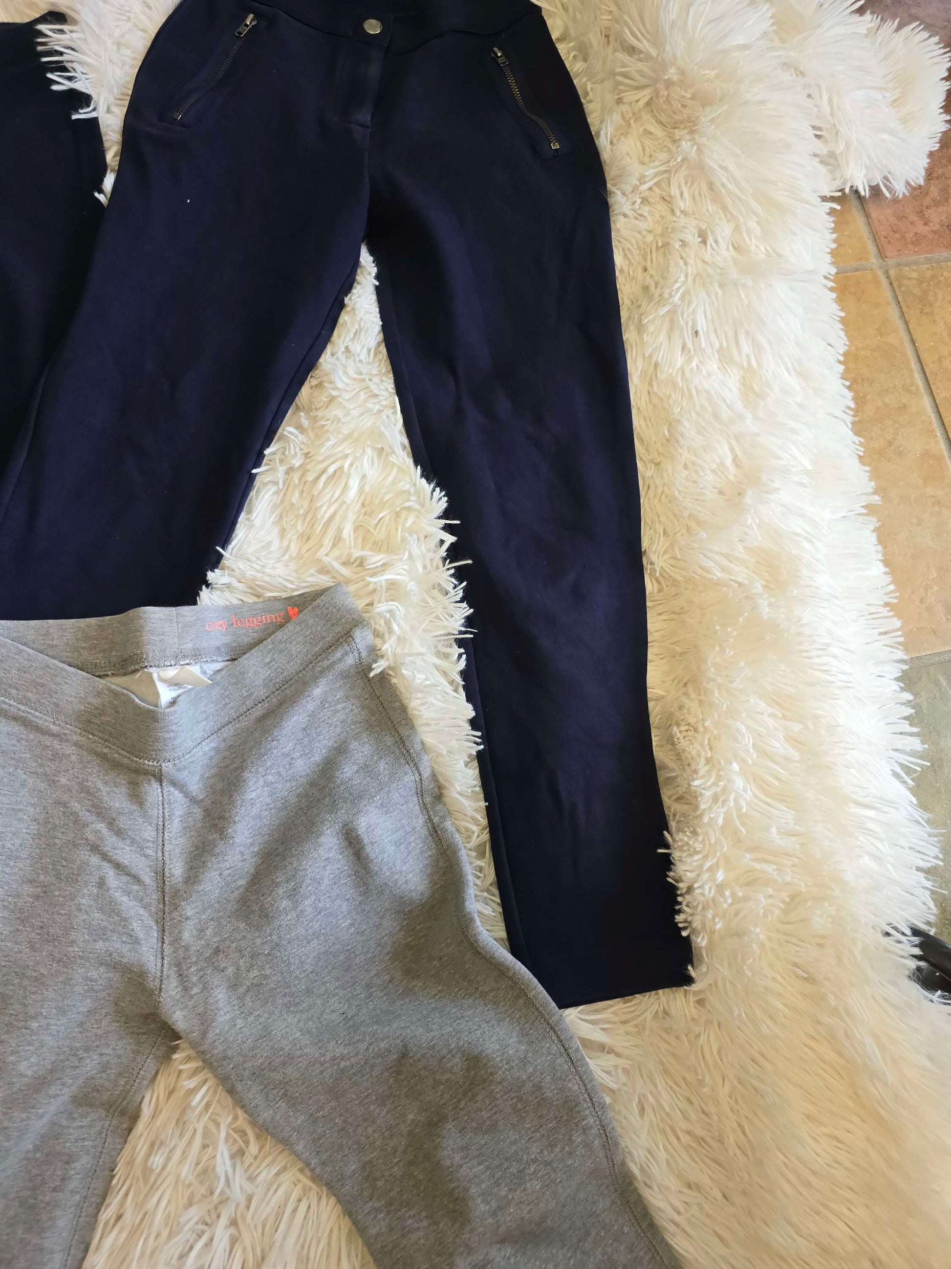 Set of 3 girl size 8 leggings image 6
