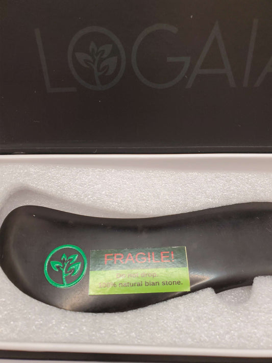 Logaia gua sha 100% natural bian Scraping massage stone image 0