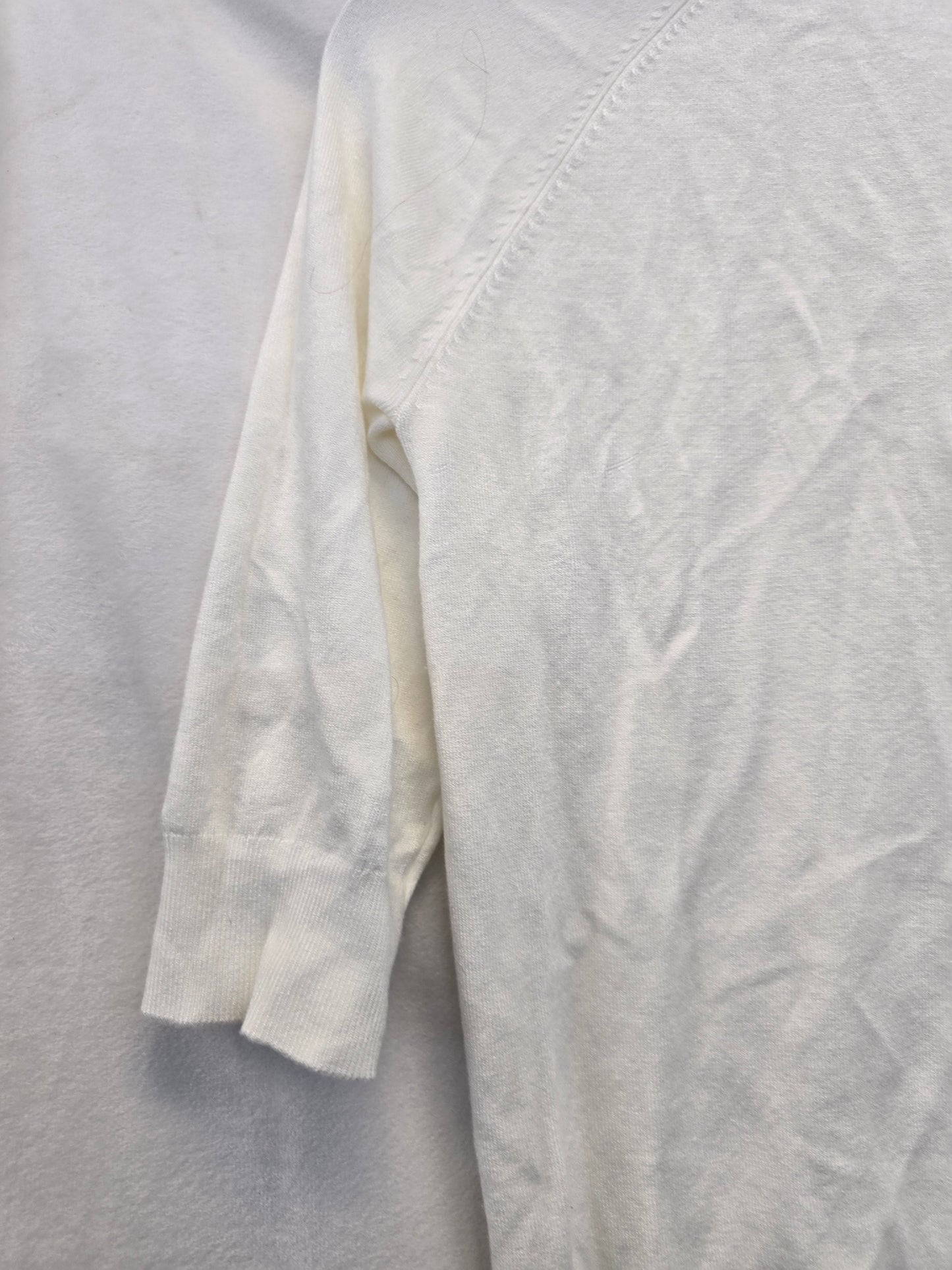 Zara white turtleneck sweater size small image 2