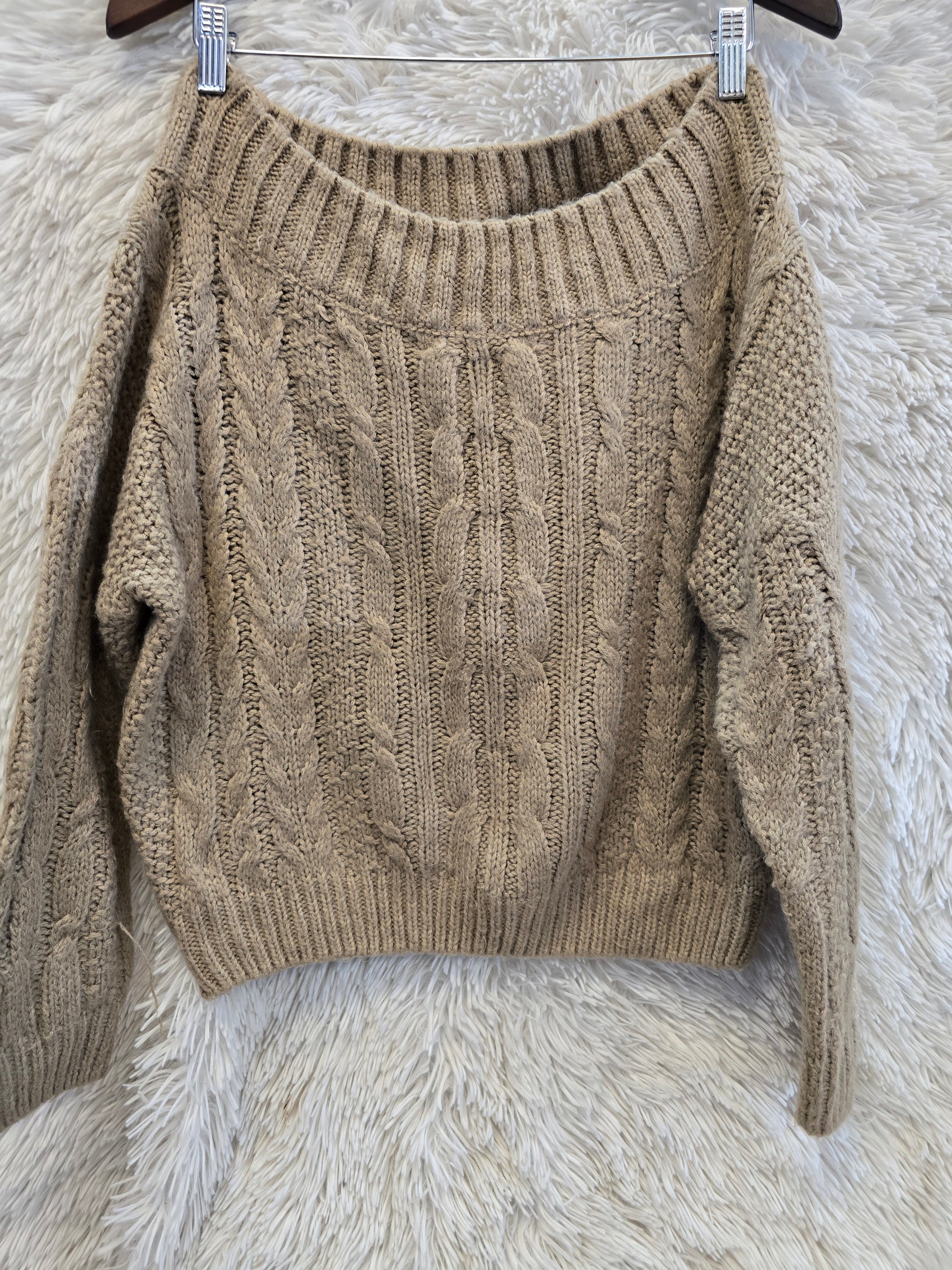 Knitted crop top sweater S/M image 1