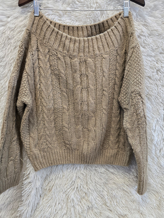 Knitted crop top sweater S/M image 1
