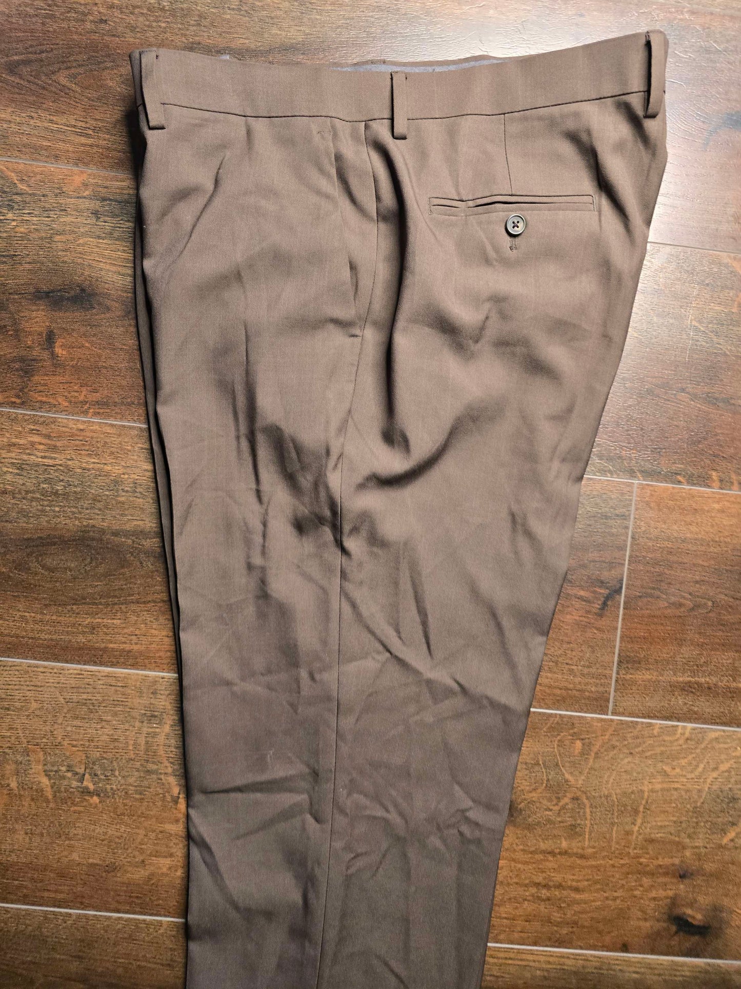 Men dress pants haggar slim fit 38x32 image 1