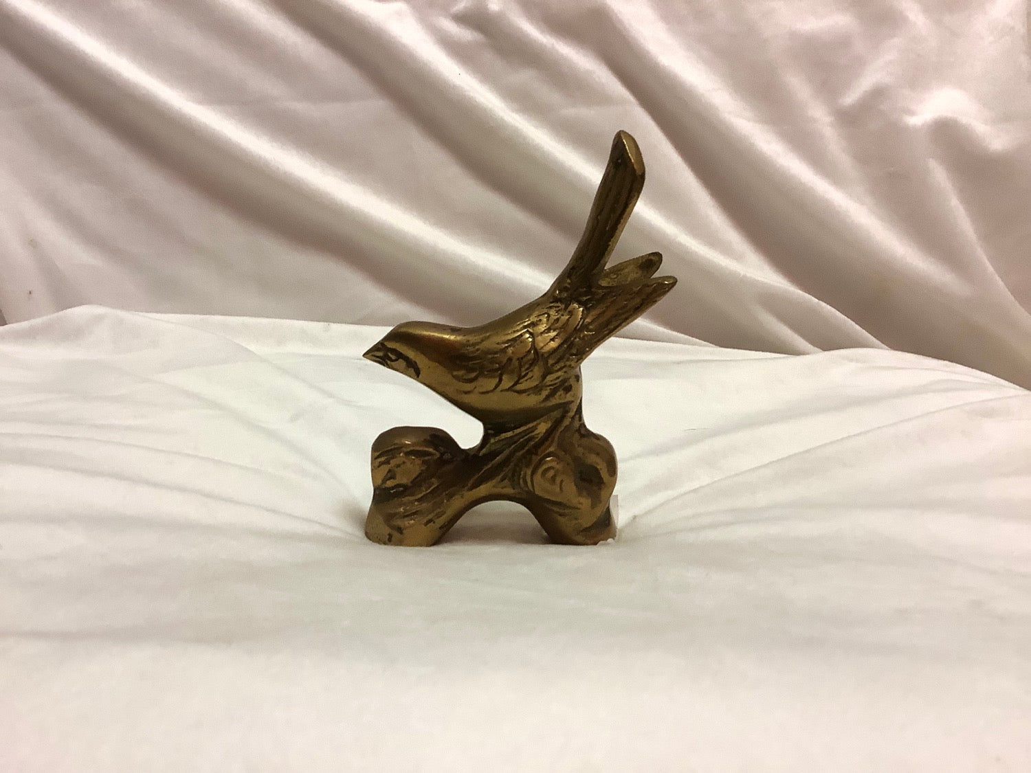 Vintage Brass Bird image 1