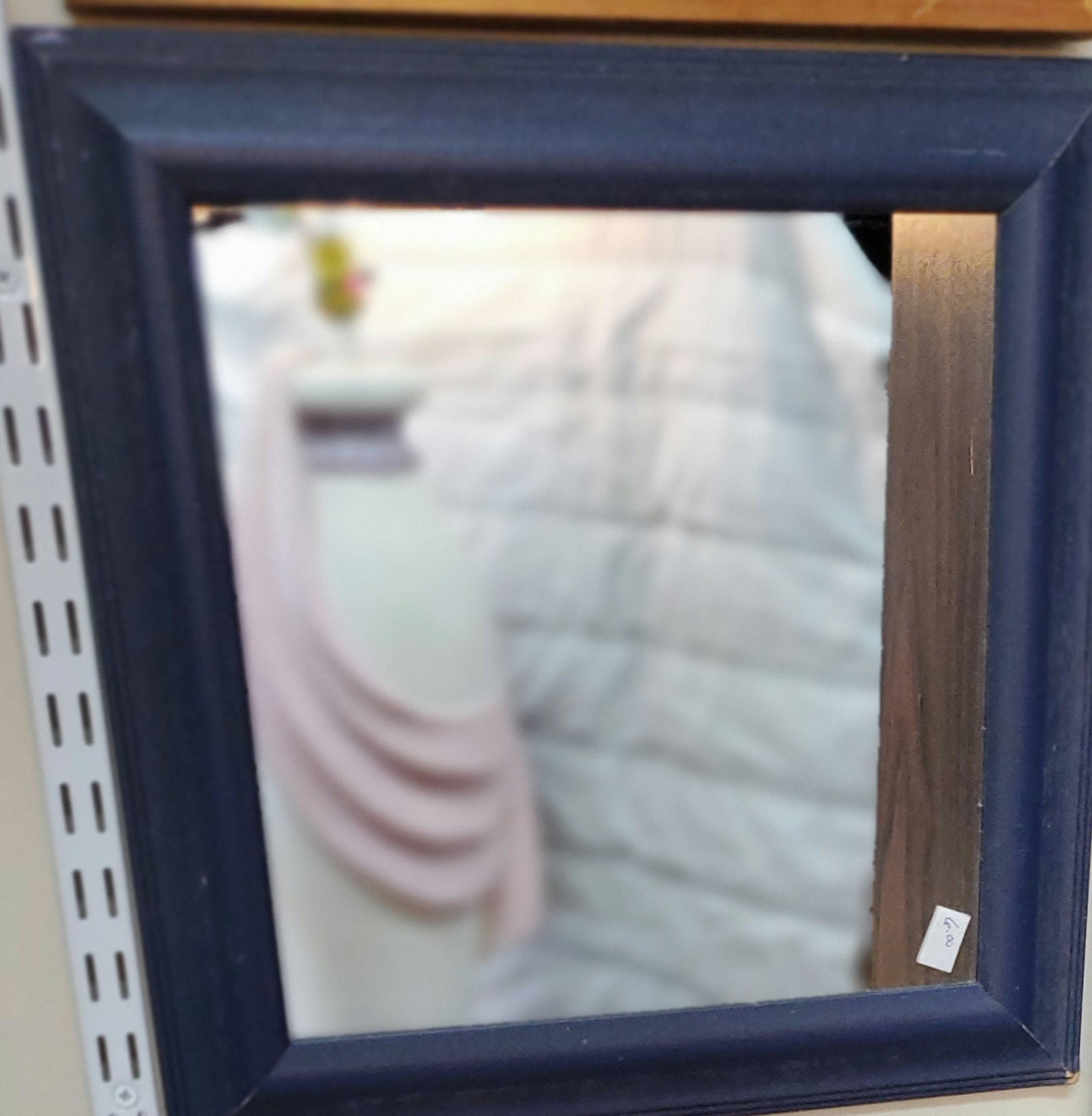 Small hanging mirror 15x15 inches image 3