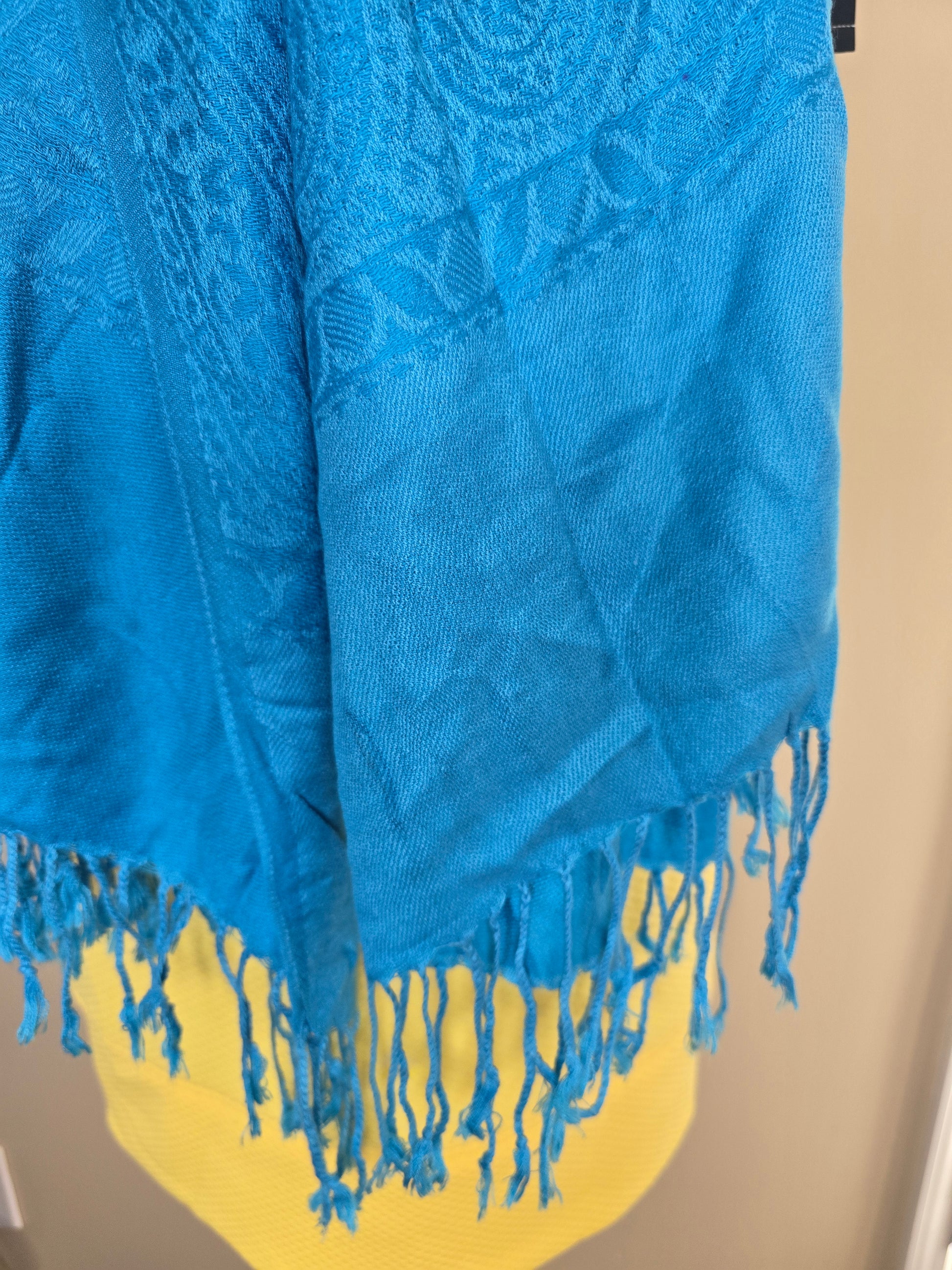 Blue scarf image 4