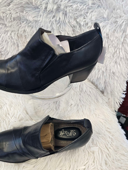 Black Euro soft shoe size 8.5 image 0