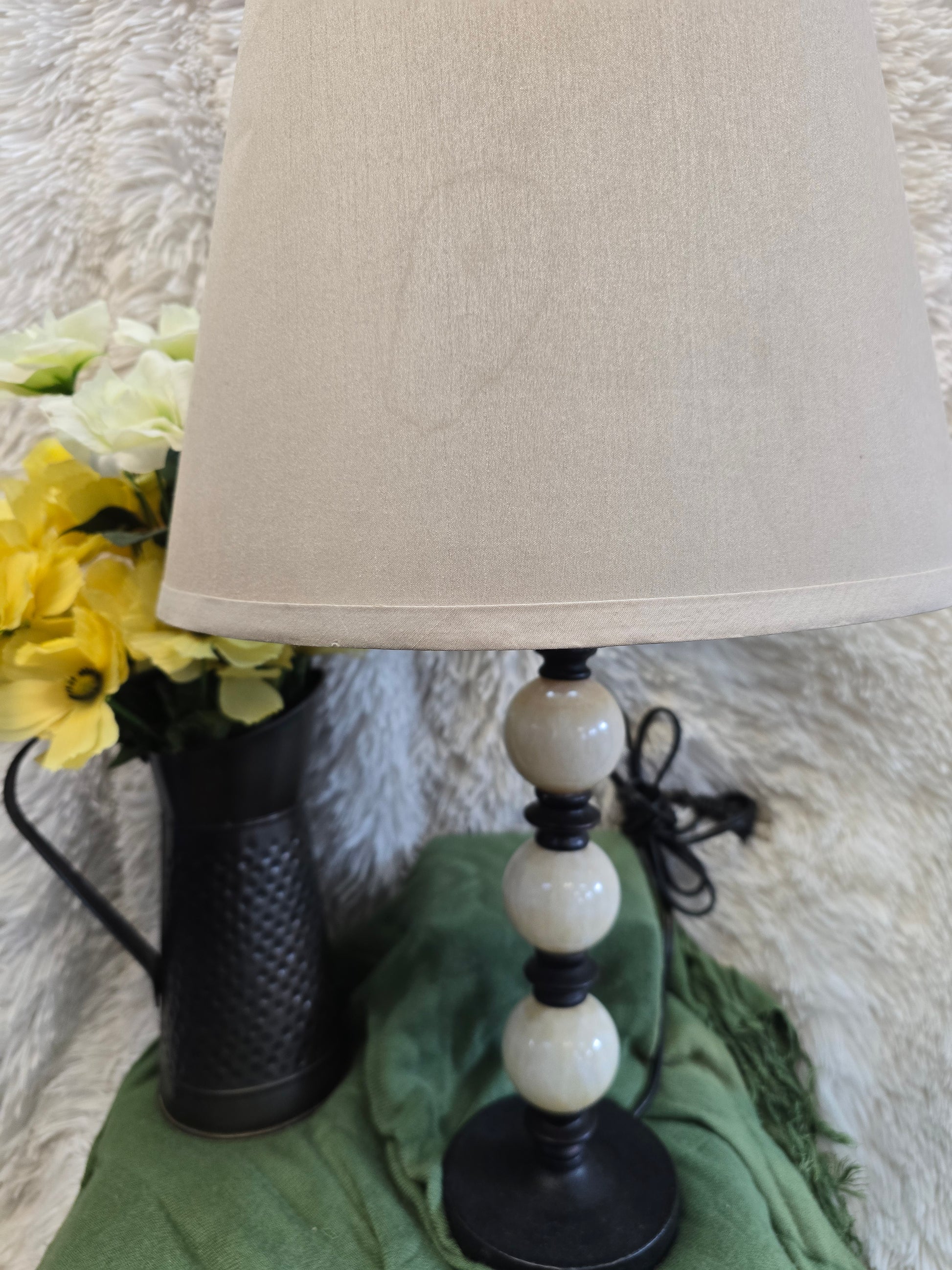 Accent marble tone lamp 16inch image 5