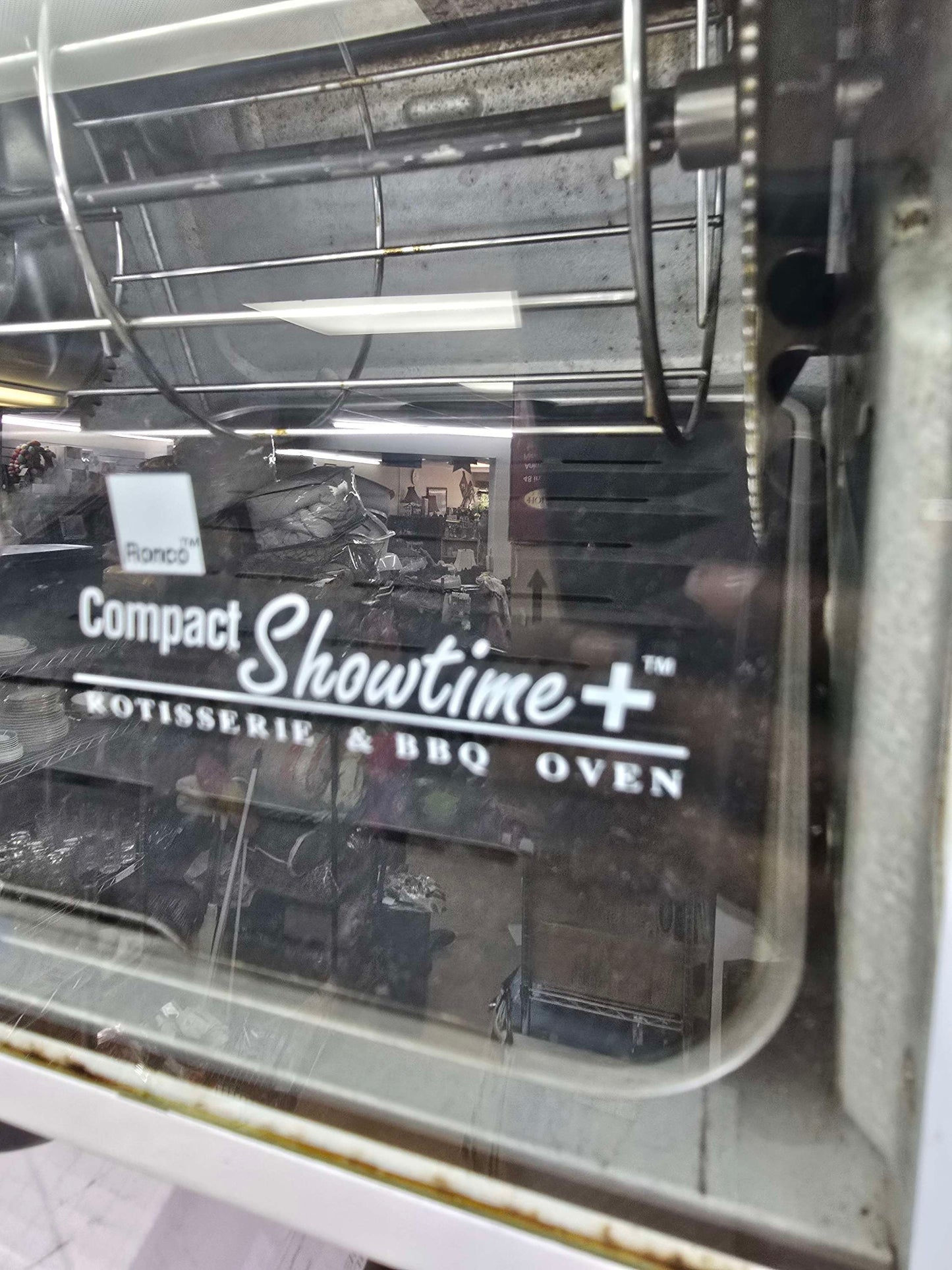 Ronco Showtime Compact Rotisserie & BBQ Oven model 3000T White image 7