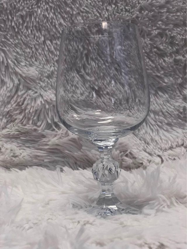 Set of 4 Claudia Bohemian crystal wine glass image 5