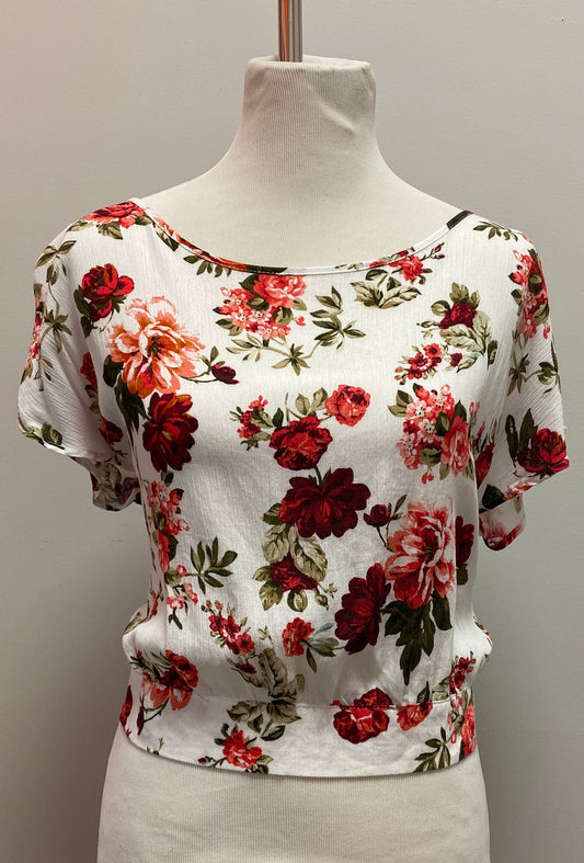 Ambiance Floral Print Blouse (L) image 1