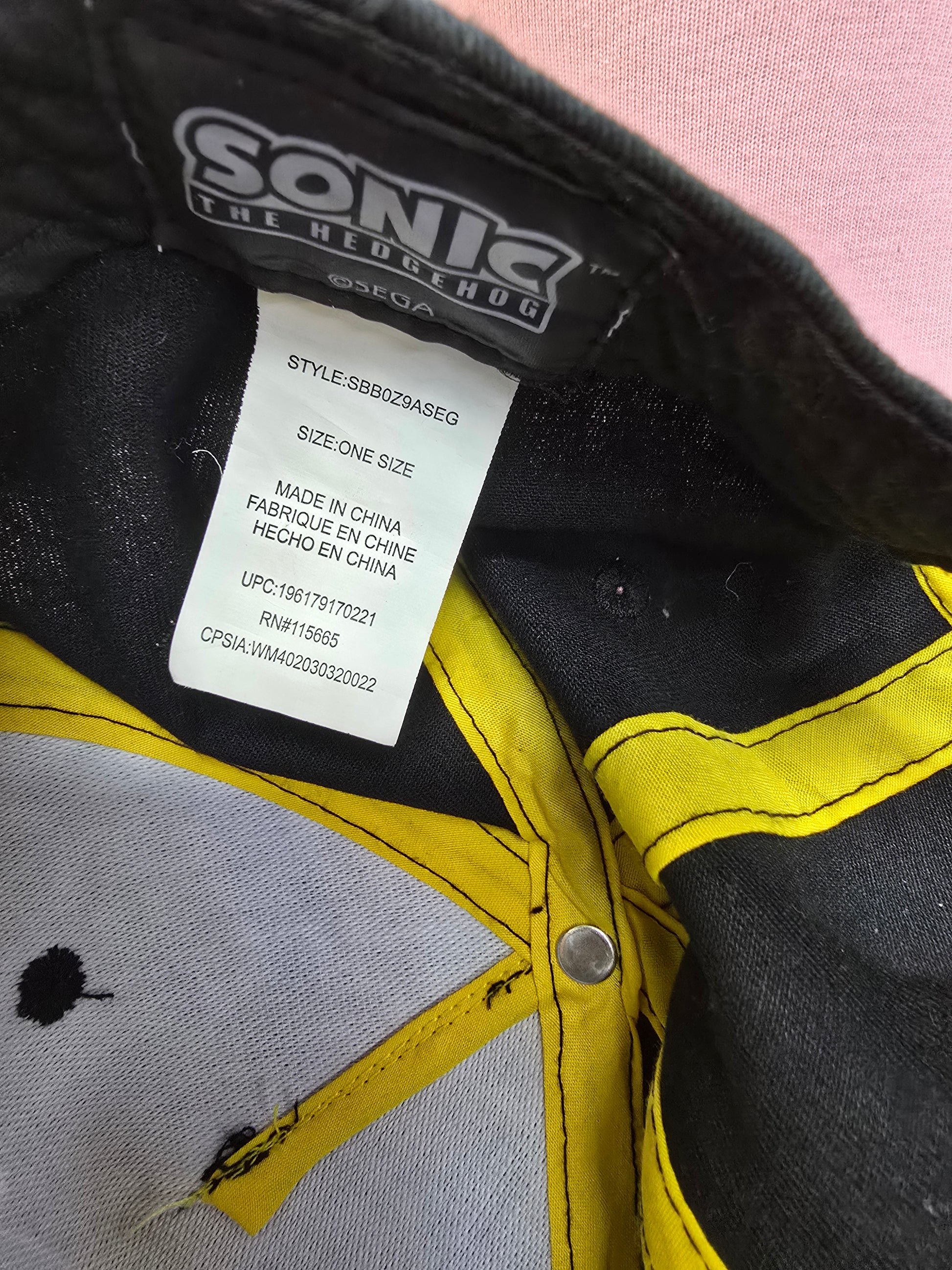 Sonic the hedgehog boy hat image 3
