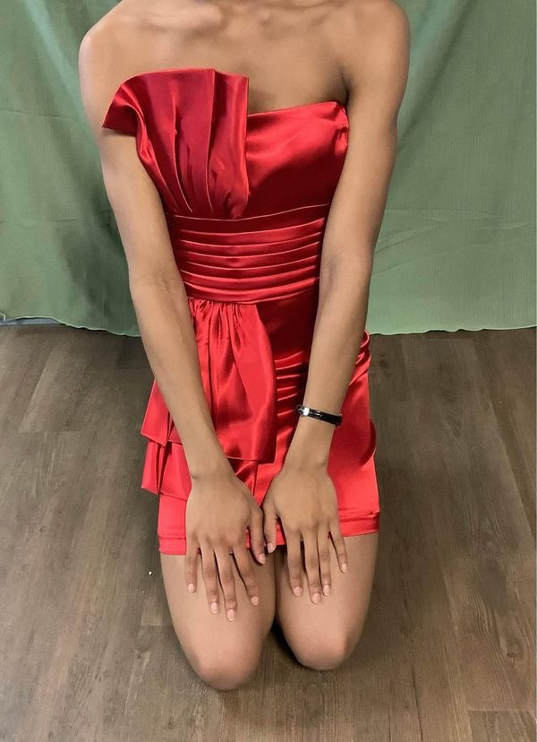 B. Darlin Red Dress size 5 image 5