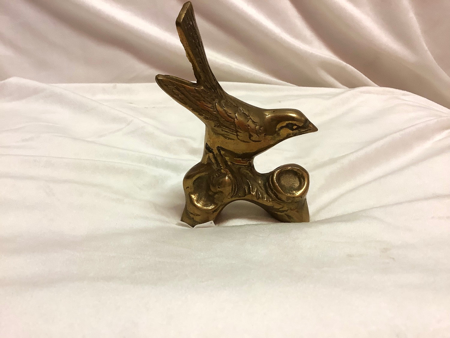 Vintage Brass Bird image 2