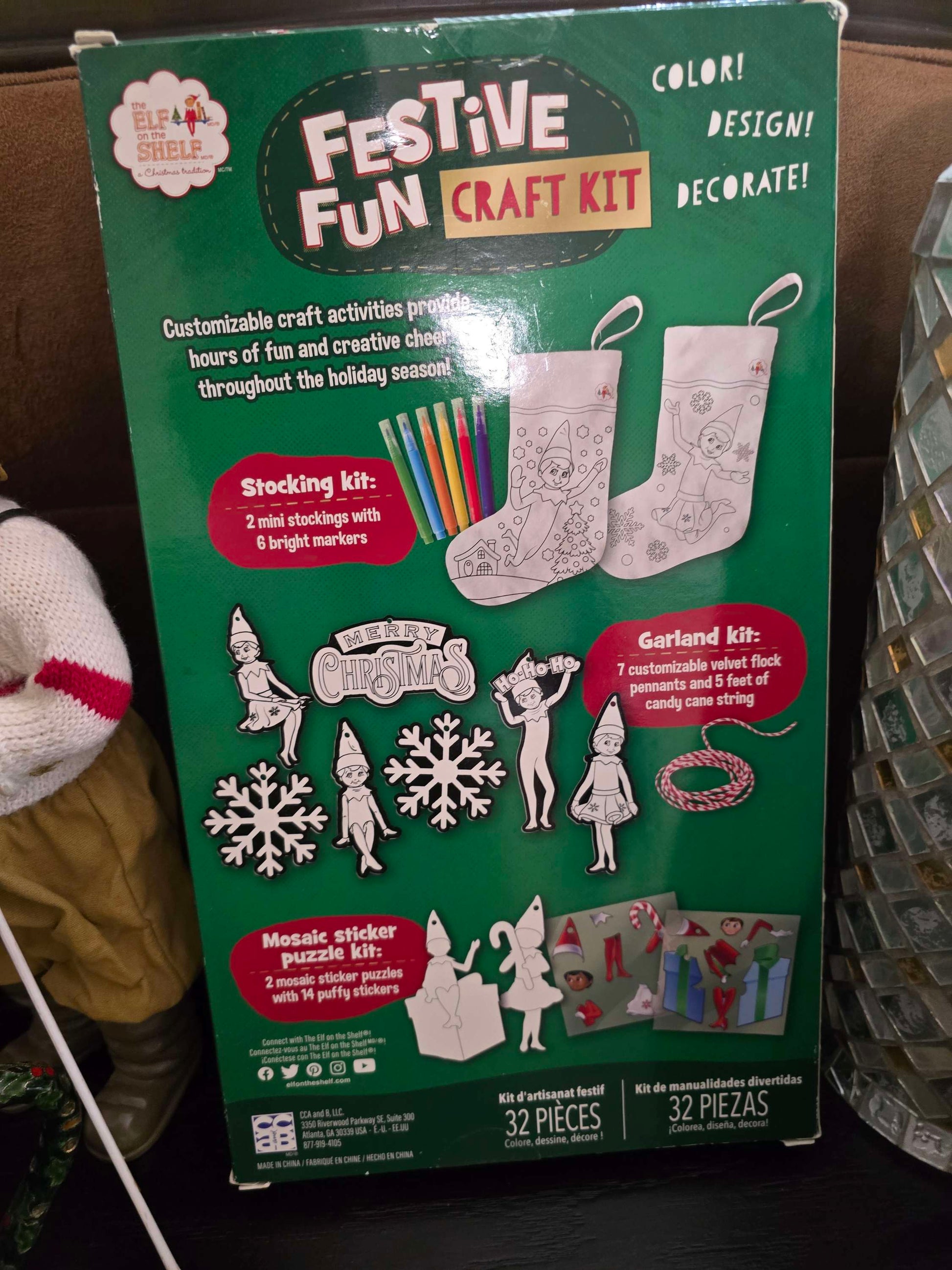 Christmas Festive fun craft kit image 3