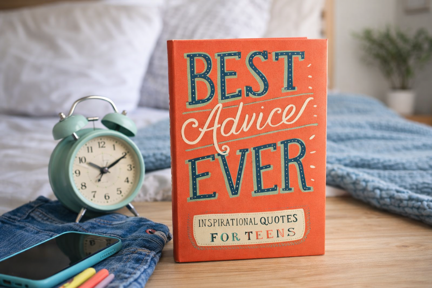 Best Advice Ever: Inspirational Quotes for Teens – Hardcover Gift Book image 0