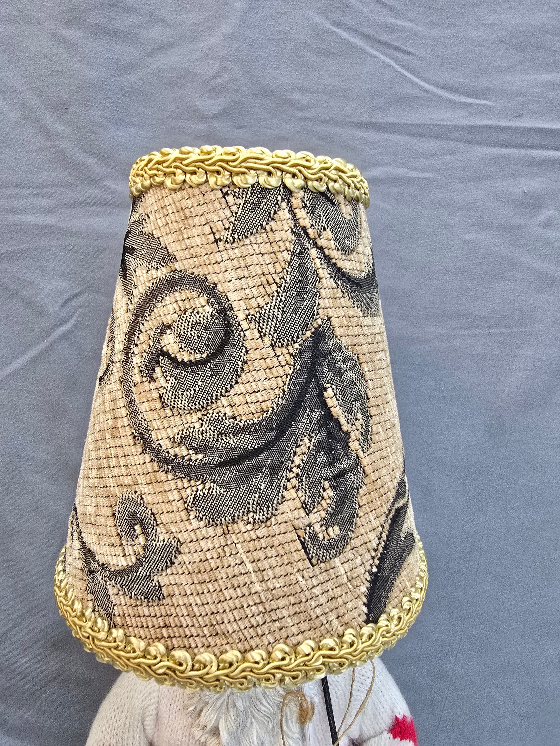 Miniature cloth lamp cover image 1