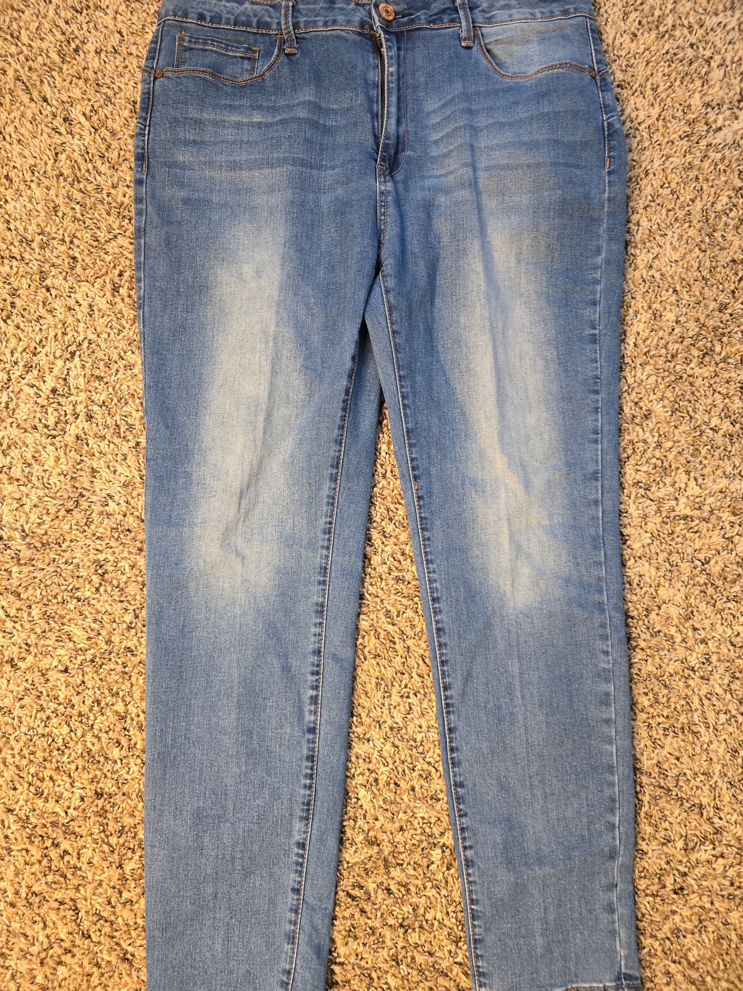 Iris Jeans Los Angeles Light Wash Skinny Jeans – Size 17 image 1