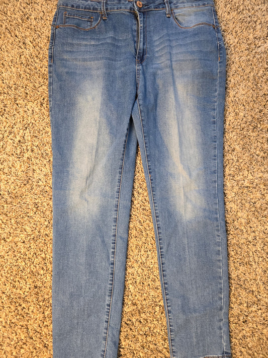 Iris Jeans Los Angeles Light Wash Skinny Jeans – Size 17 image 1