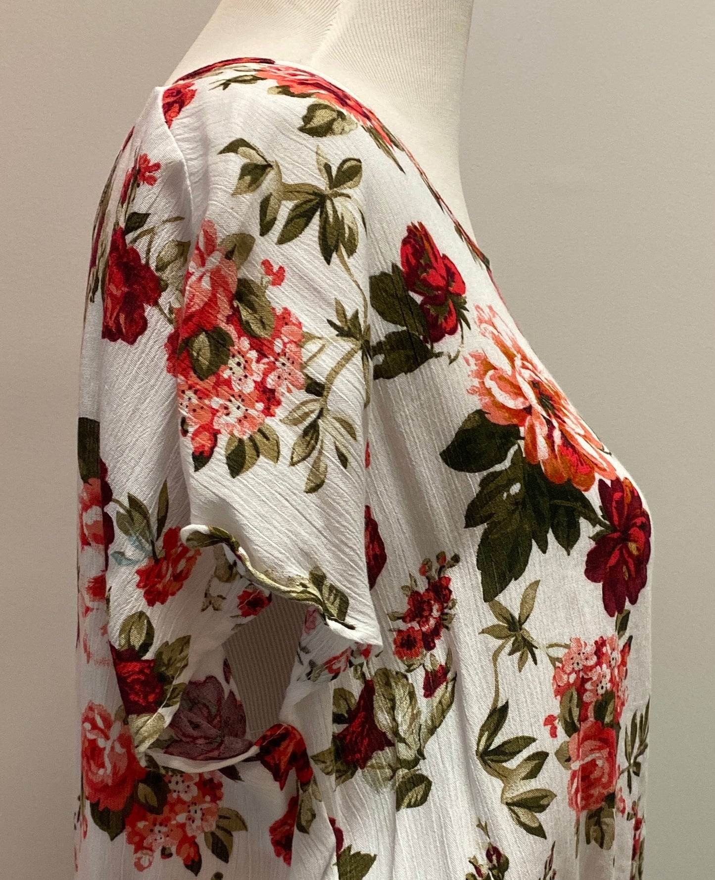 Ambiance Floral Print Blouse (L) image 5
