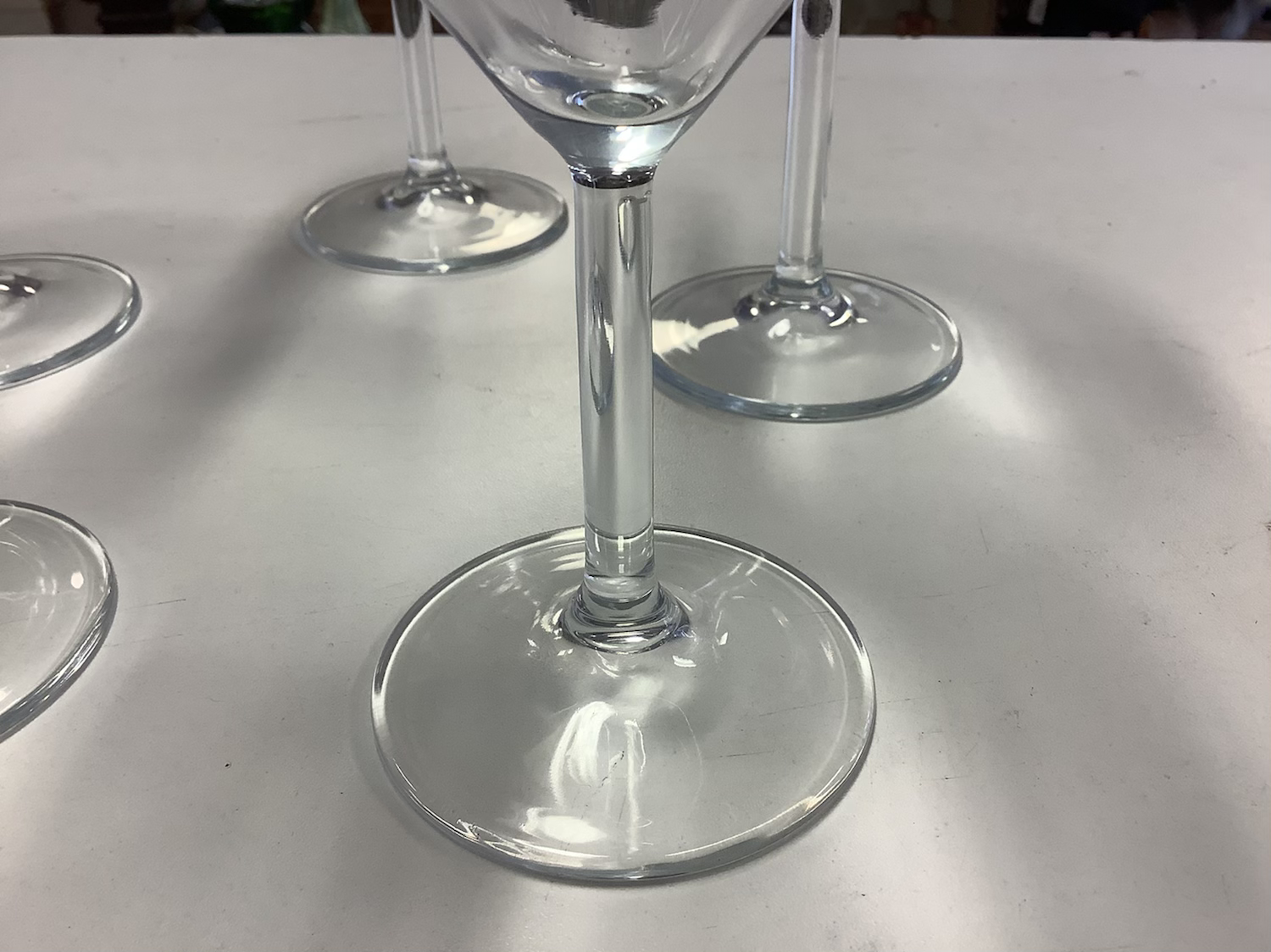 Martini glasses set of five image 3