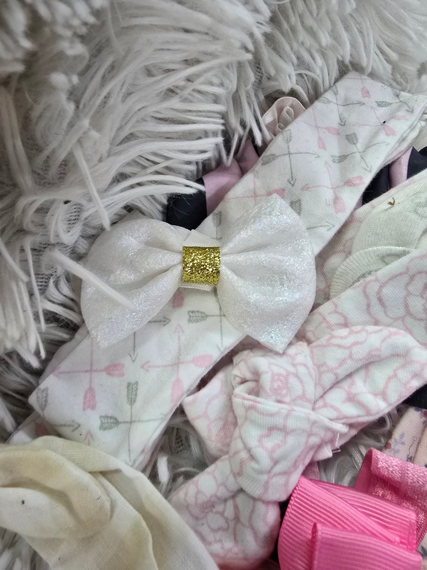 Baby girl accessories MITTENS AND BOWS image 6
