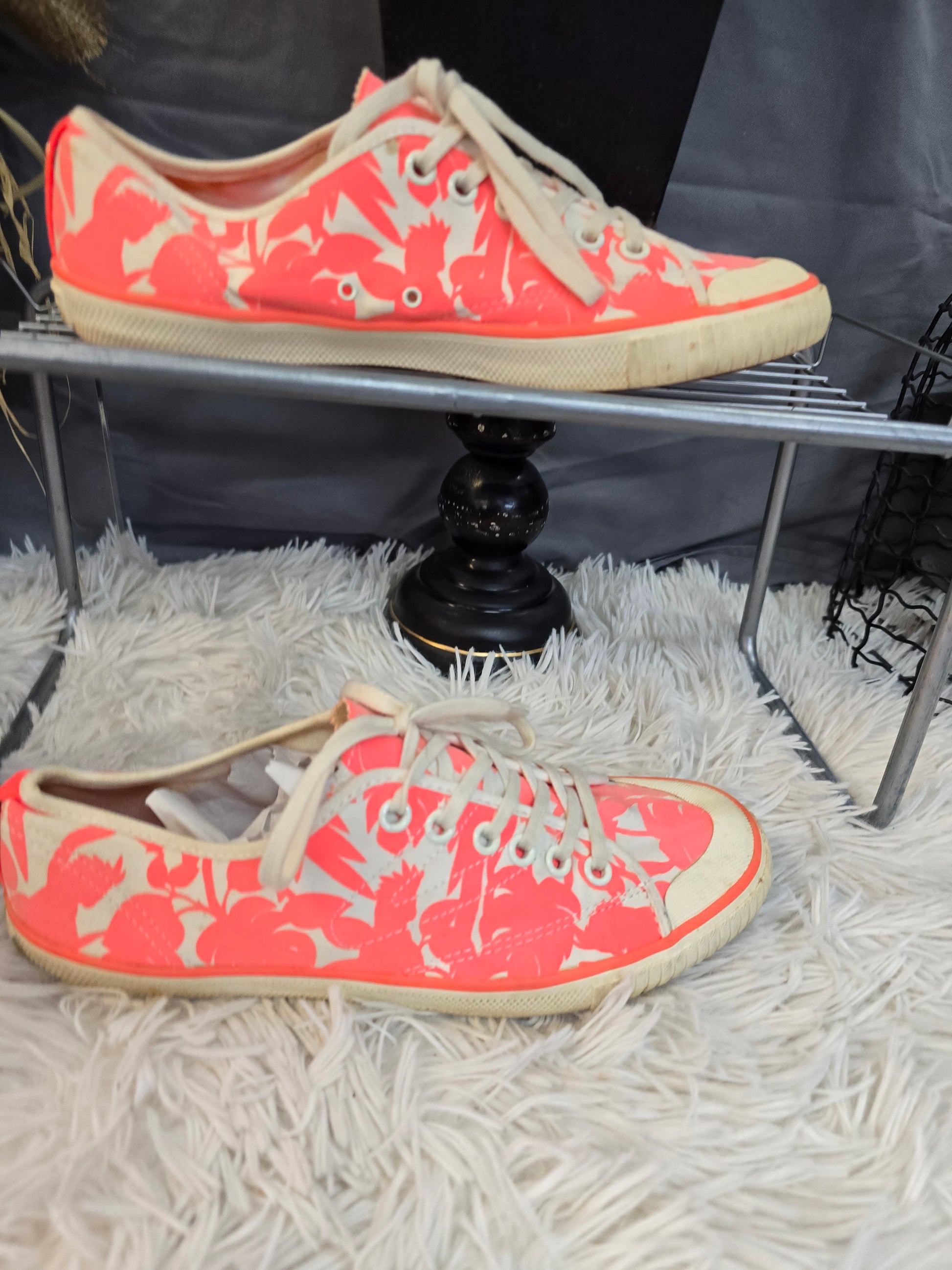 Tretorn Kate Spade X Florence Broadhurst Sneakers Women's Lace Shoe Size  image 3