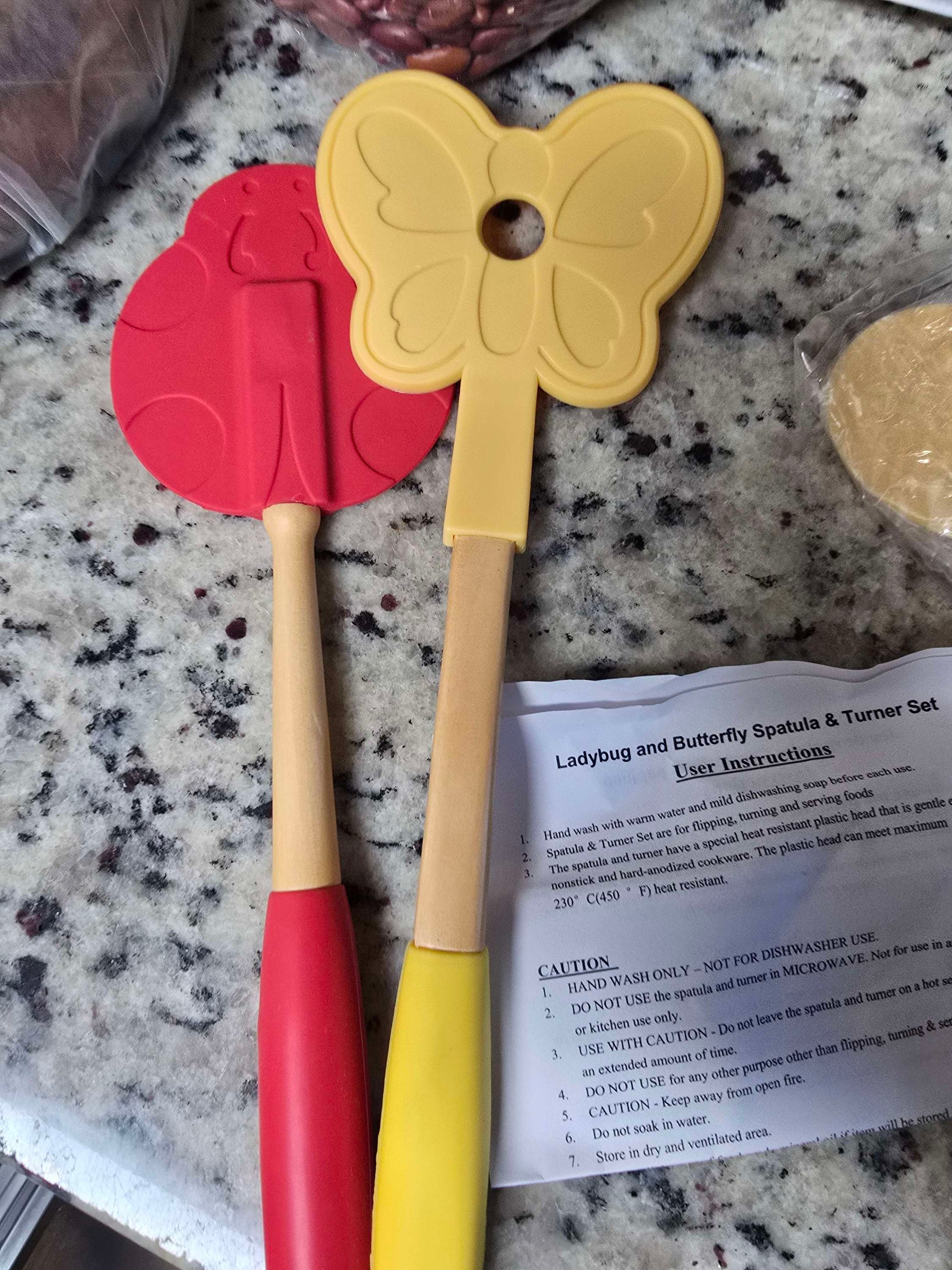 Set of 2 butterfly spatula image 2
