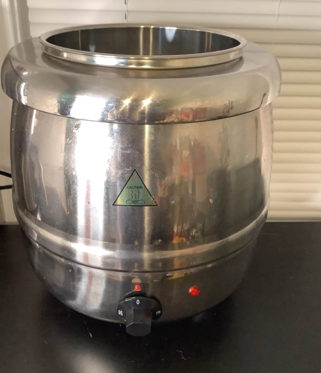 Stainless steel electric soup warmer image 4