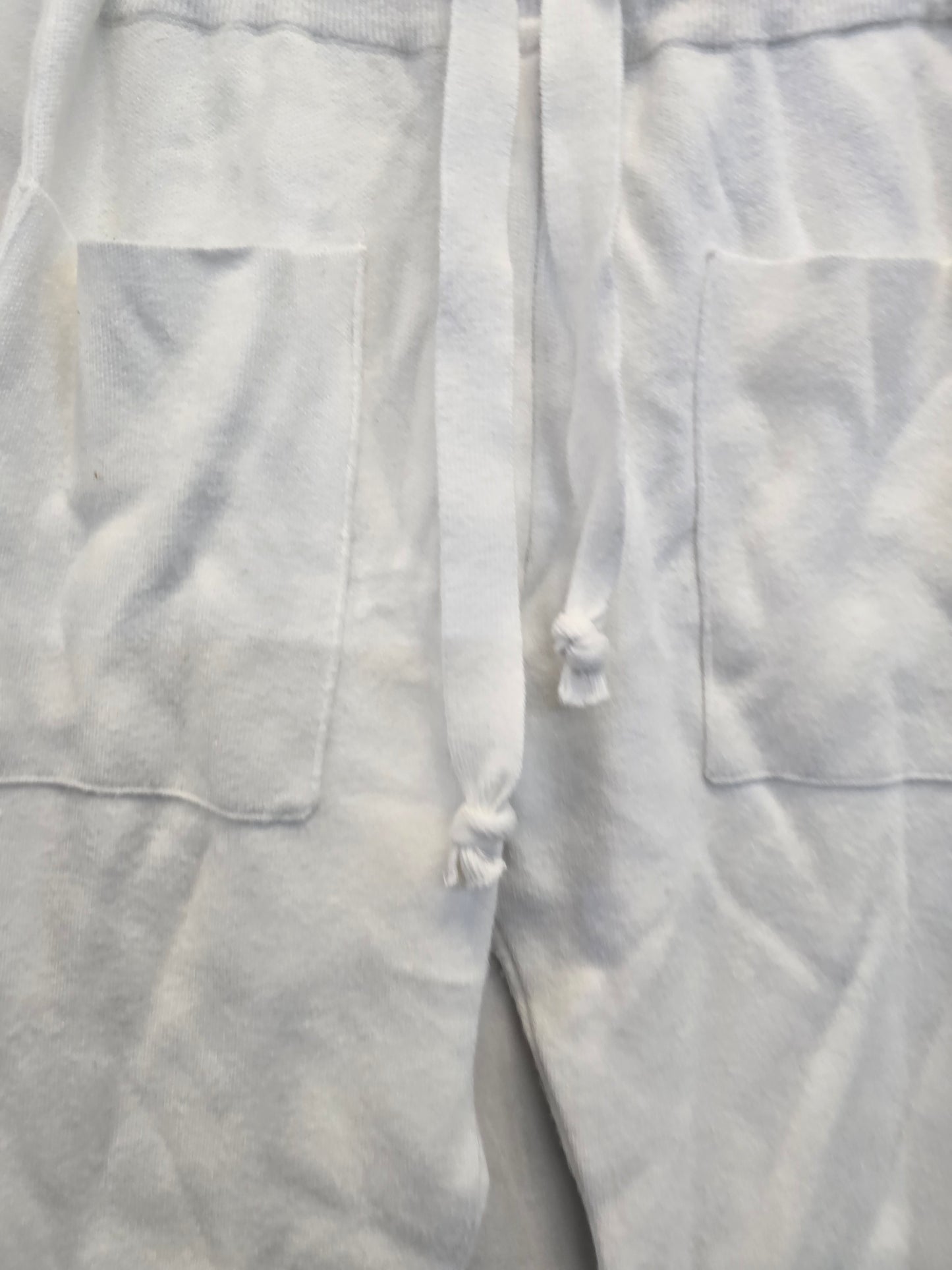 White Zara knit Capri size S image 3