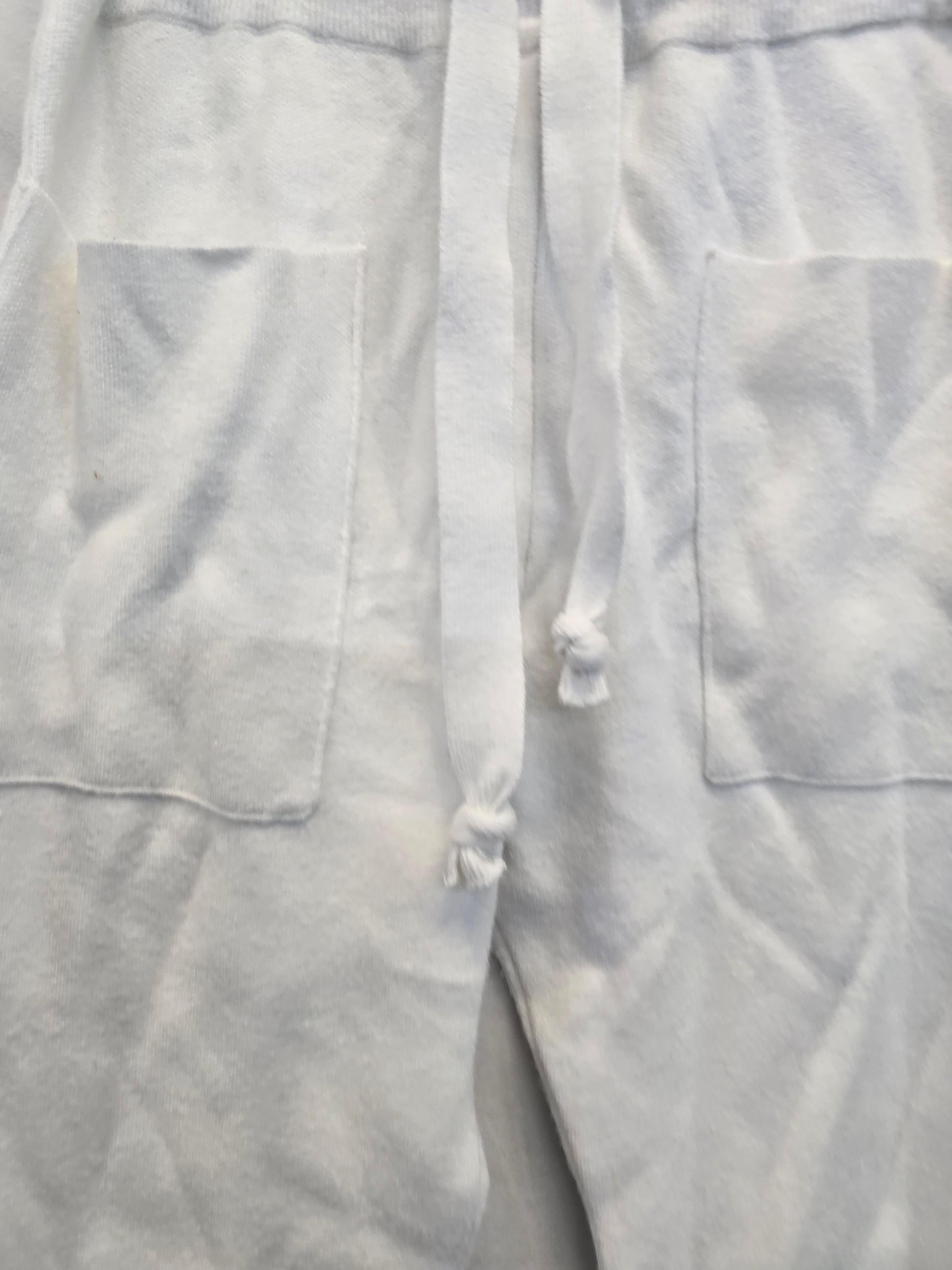 White Zara knit Capri size S image 3