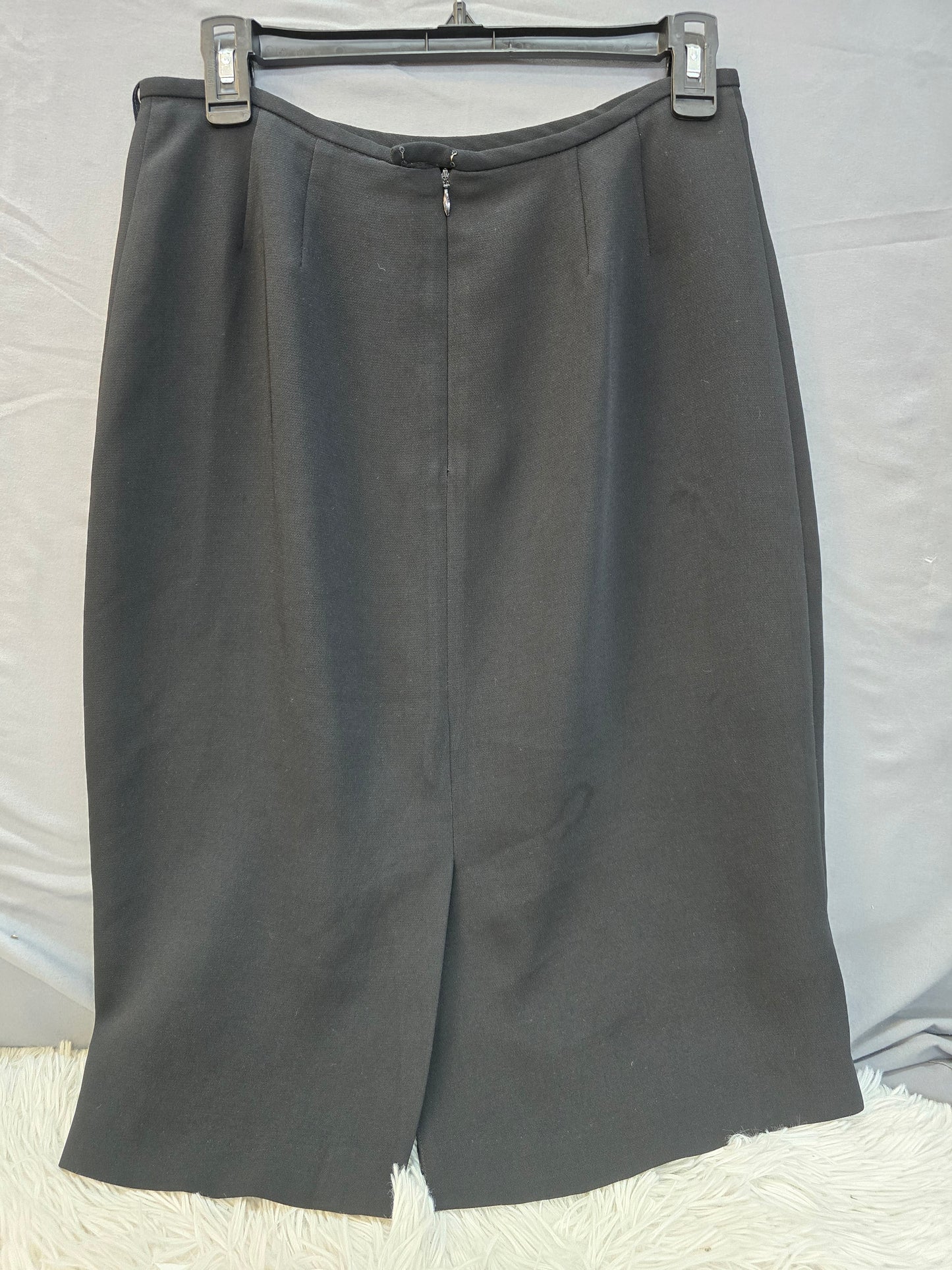 Preston and York knee length black skirt size 10 image 2