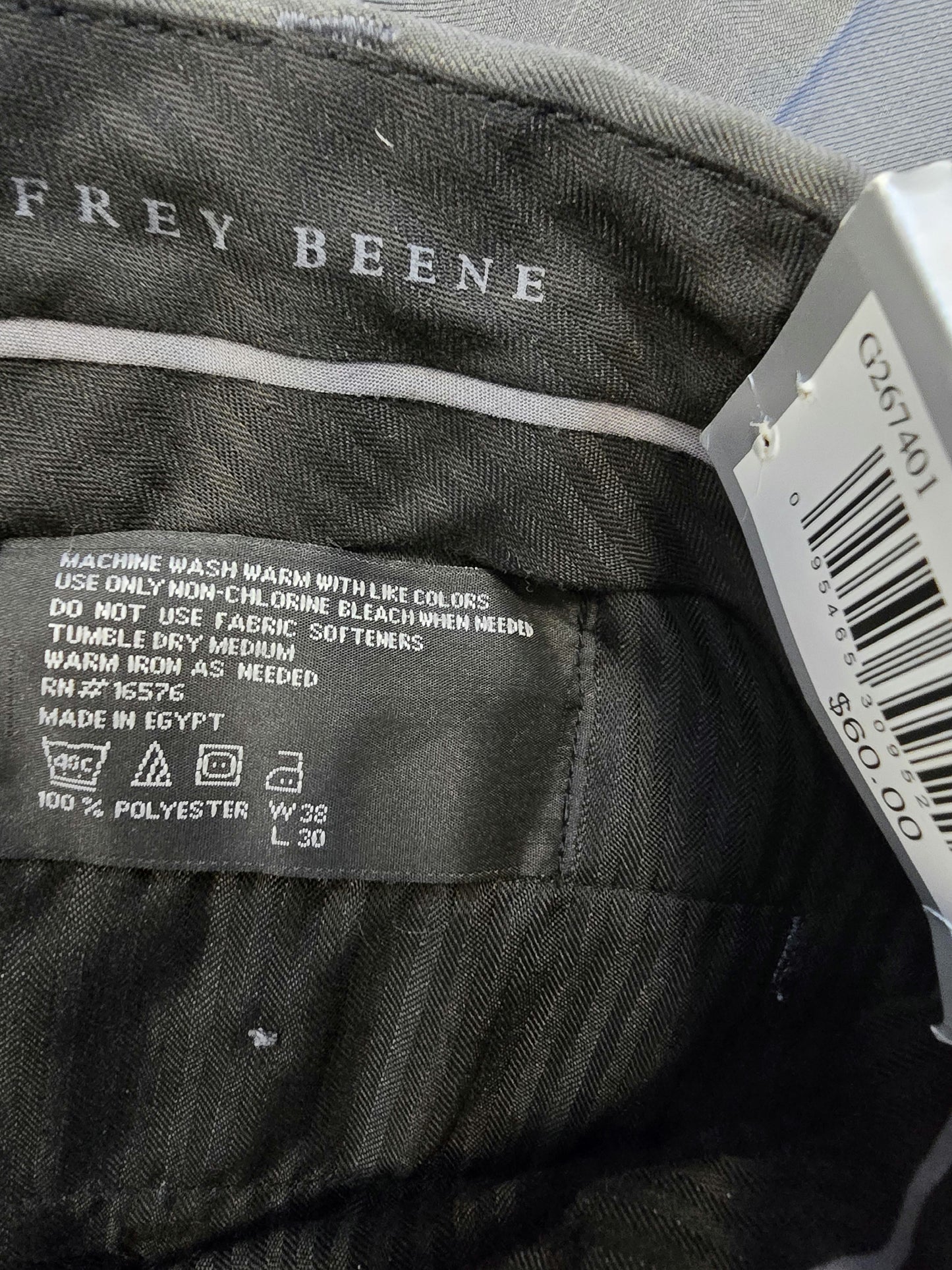 Geoffrey Beene men dress pants 38x30 NEW WITH TAG image 7