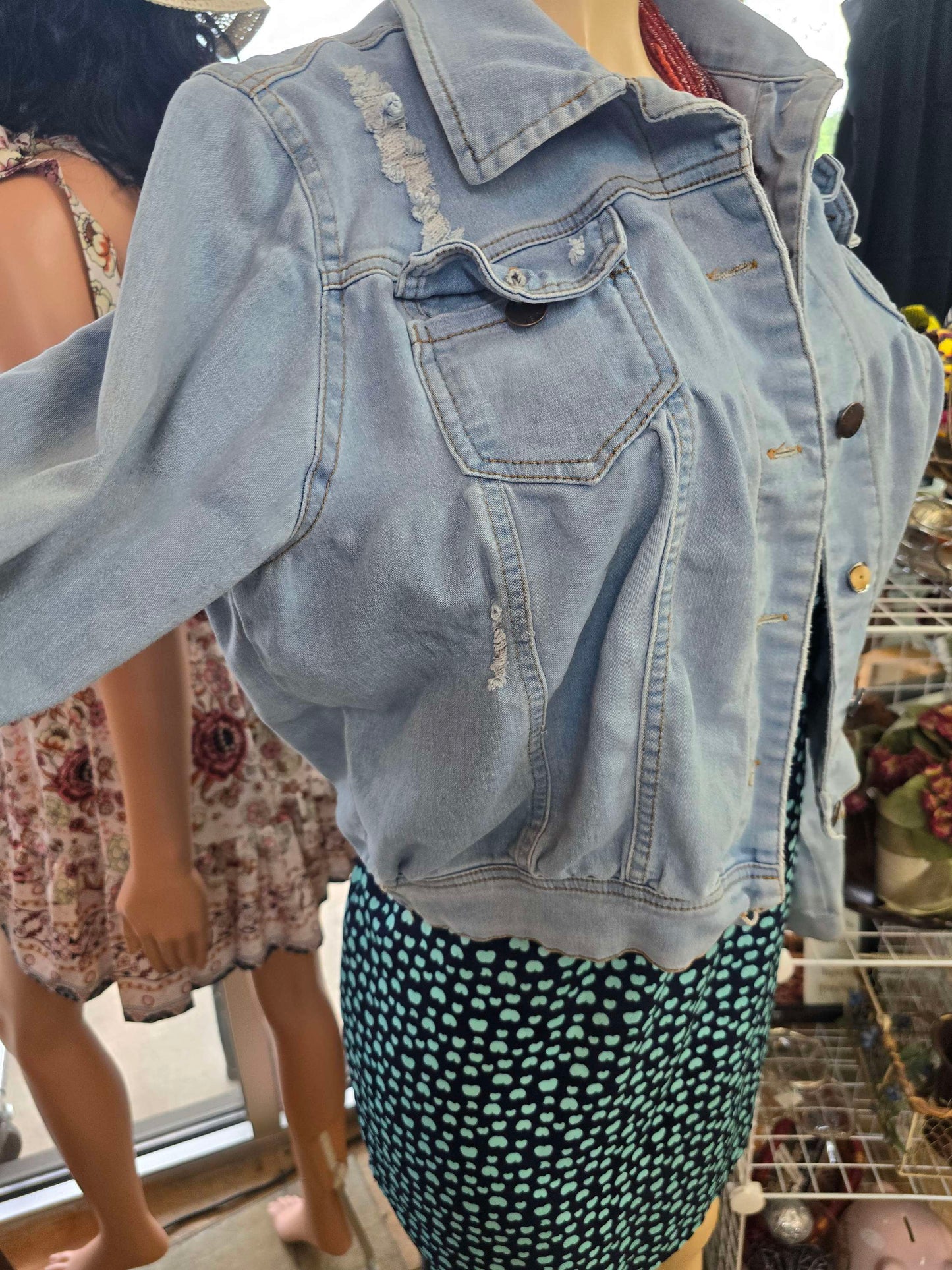 Stretch jeans jacket 1xl image 5