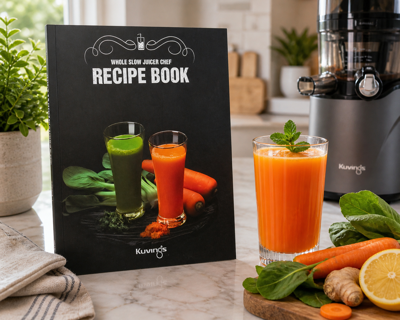 Kuvings Whole Slow Juicer Chef Recipe Book image 0
