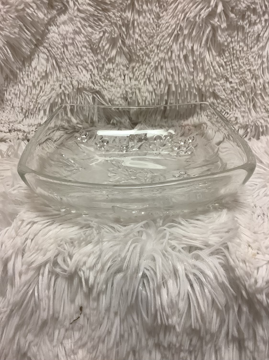 Gorham Crystal Holiday Bowl image 2