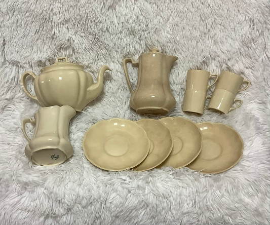 victorian johnson bros england china tea set image 0