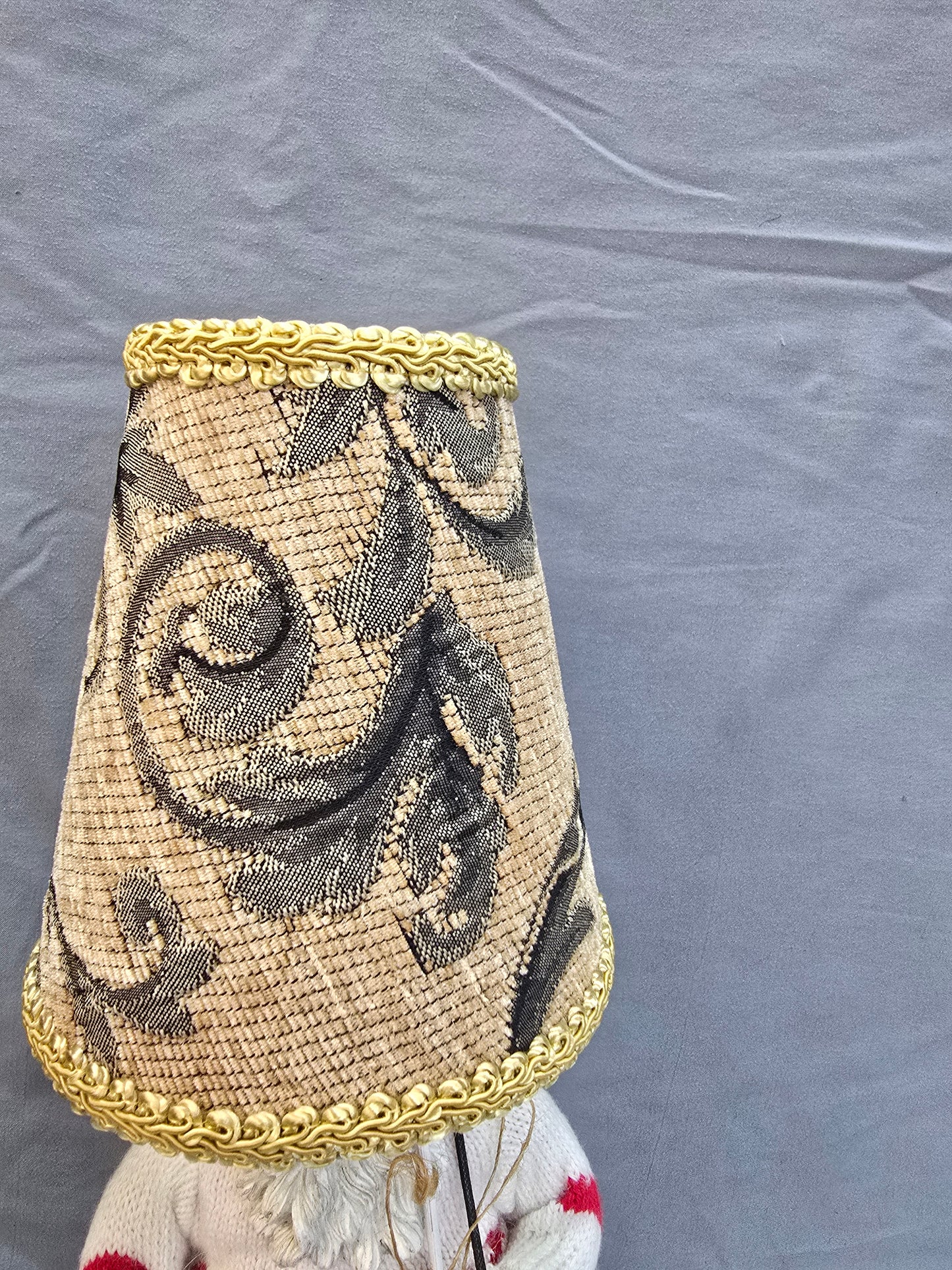 Miniature cloth lamp cover image 2