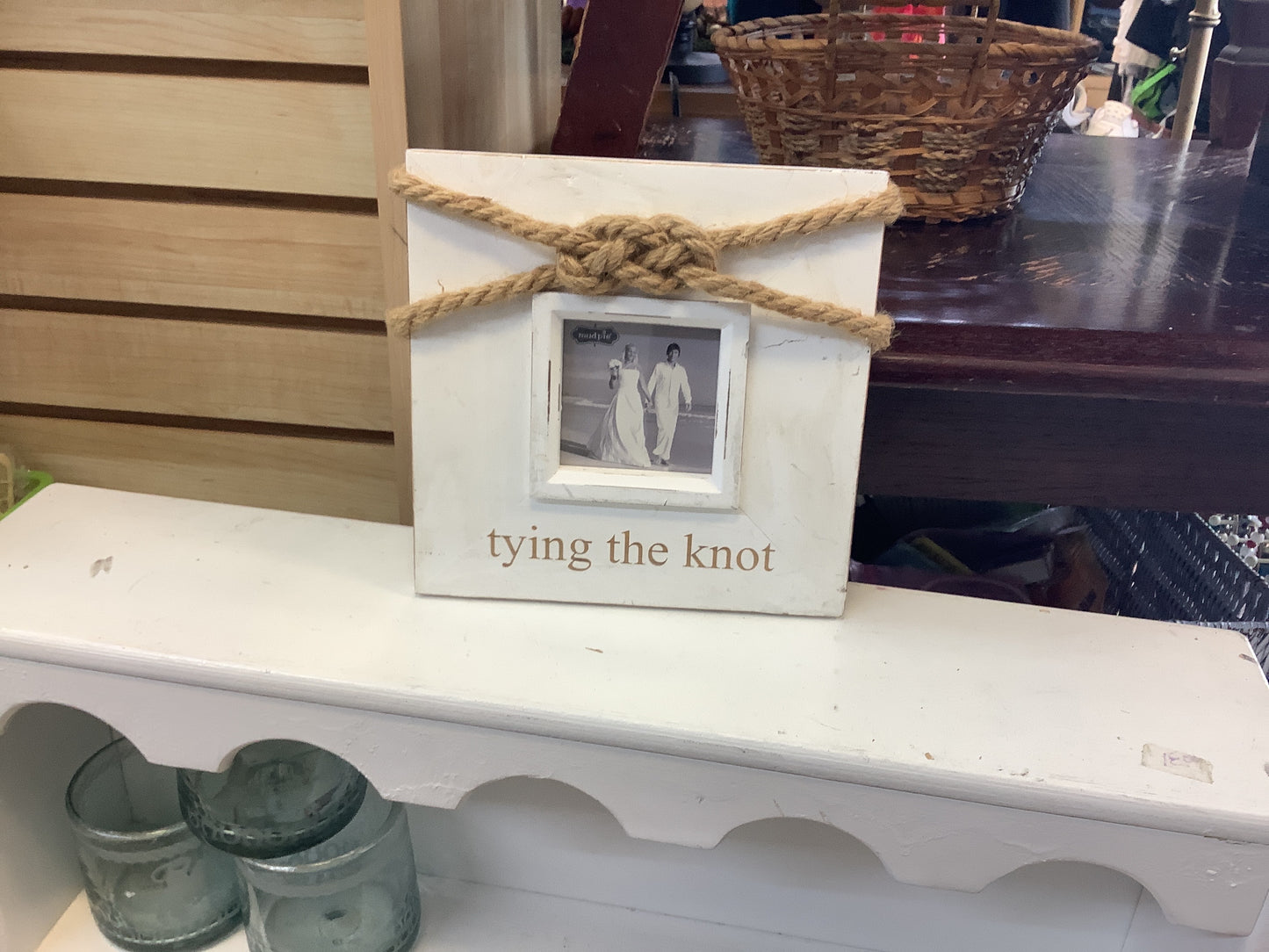 Rustic Wedding Photo Frame image 1