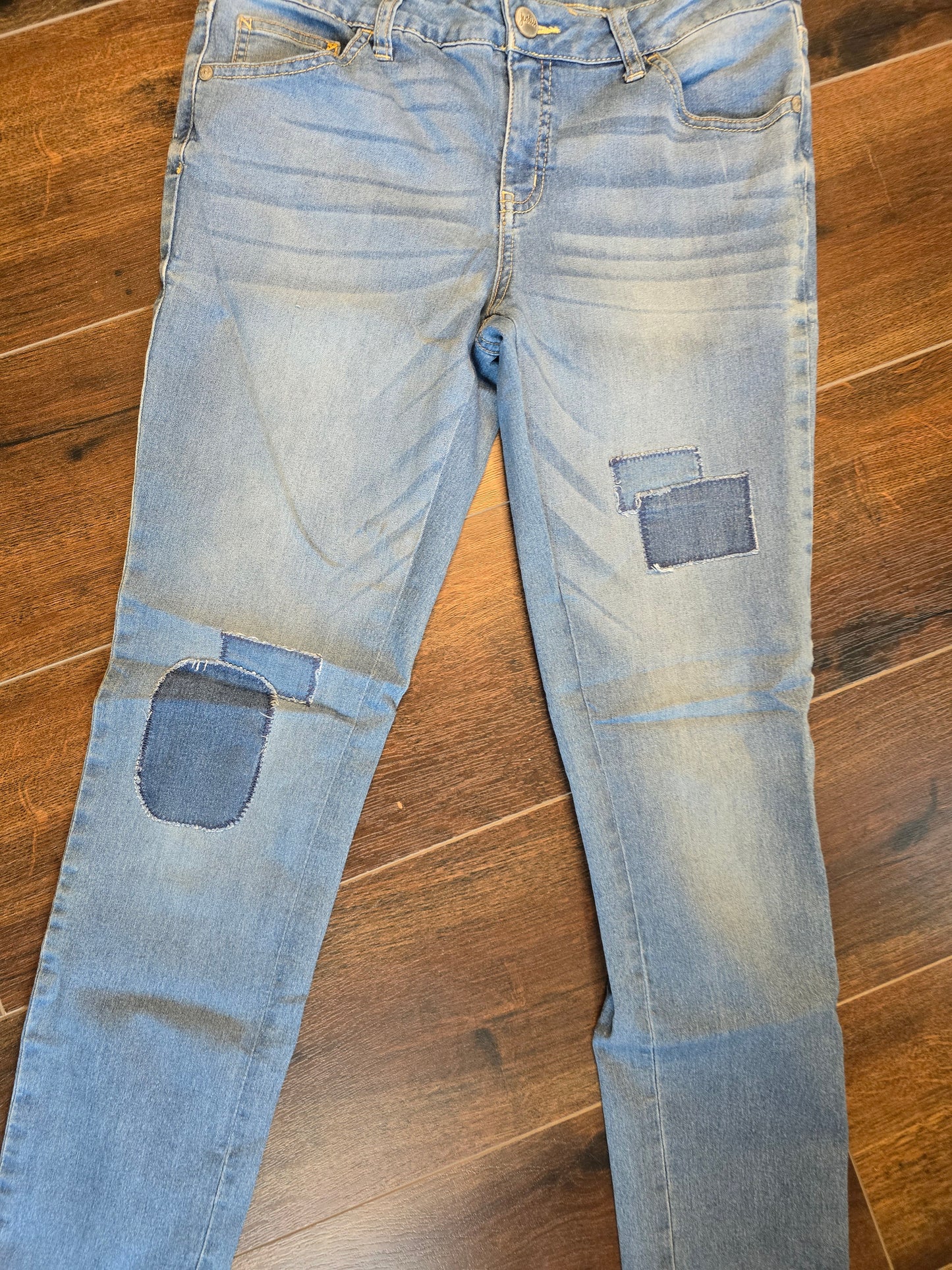 Girl skinny denim/jeans size 14.5 image 4