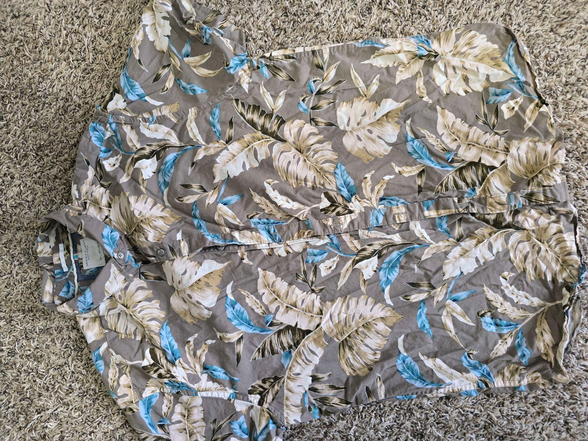 Denim & Flower Ricky Singh Short Sleeve Button Down Shirt image 5