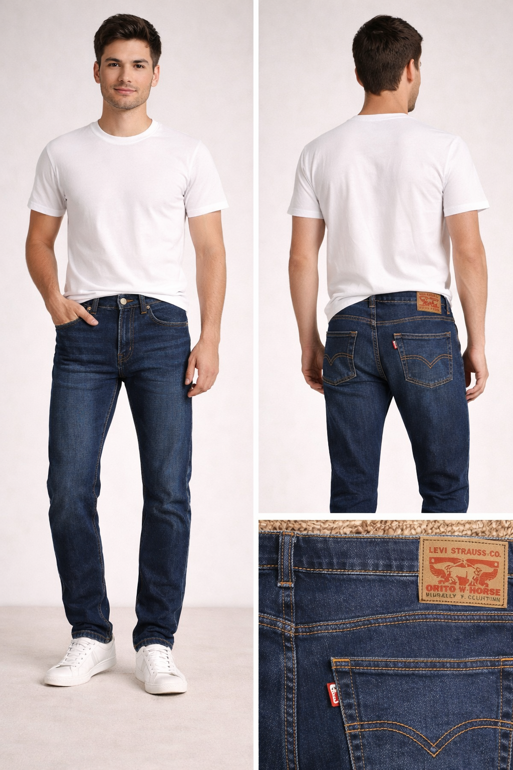 Levi’s 511 Slim Fit Jeans – 28/30 Classic Dark Wash Denim image 0