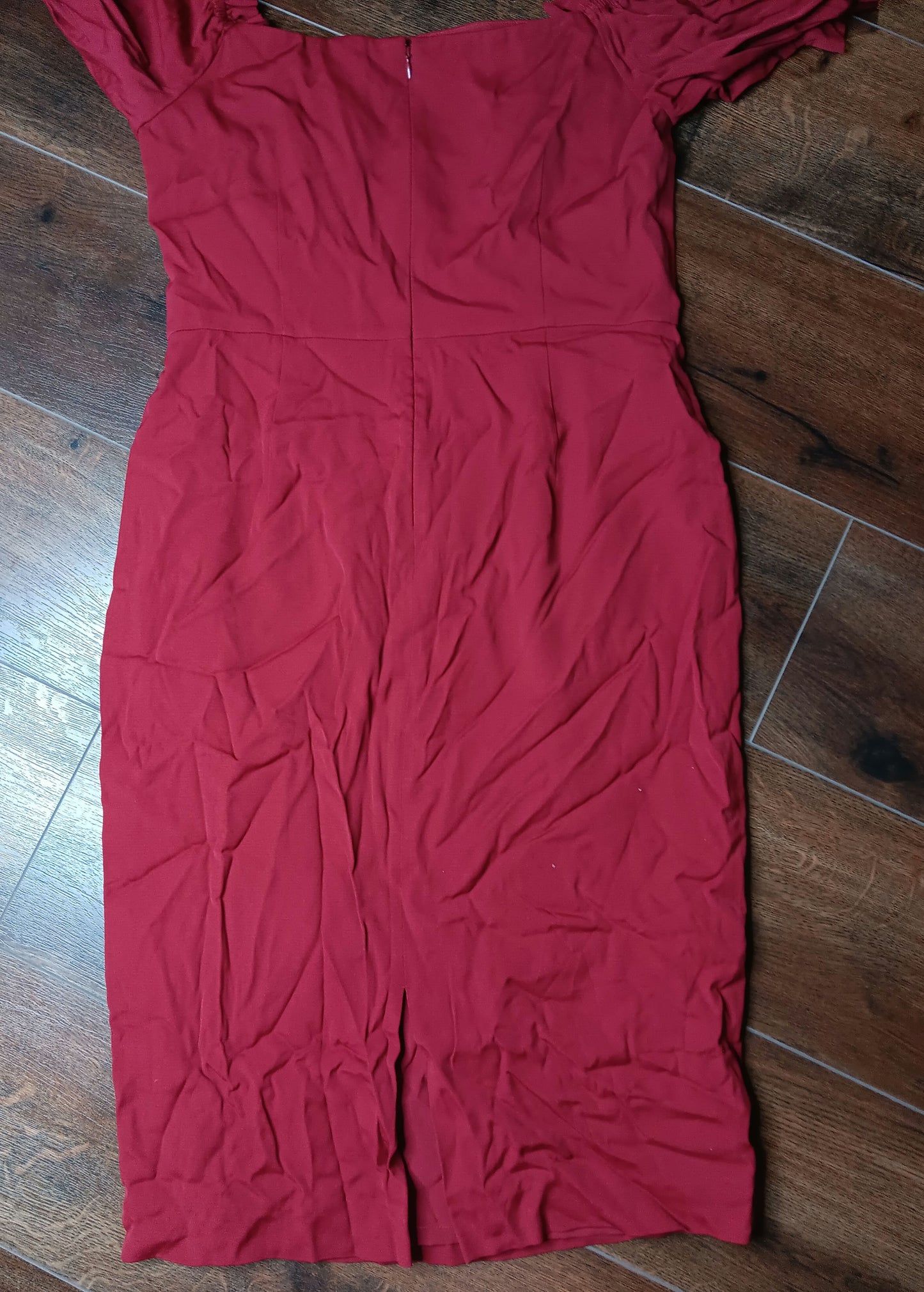 Antonio Melani Knee length red dress size 10 image 4