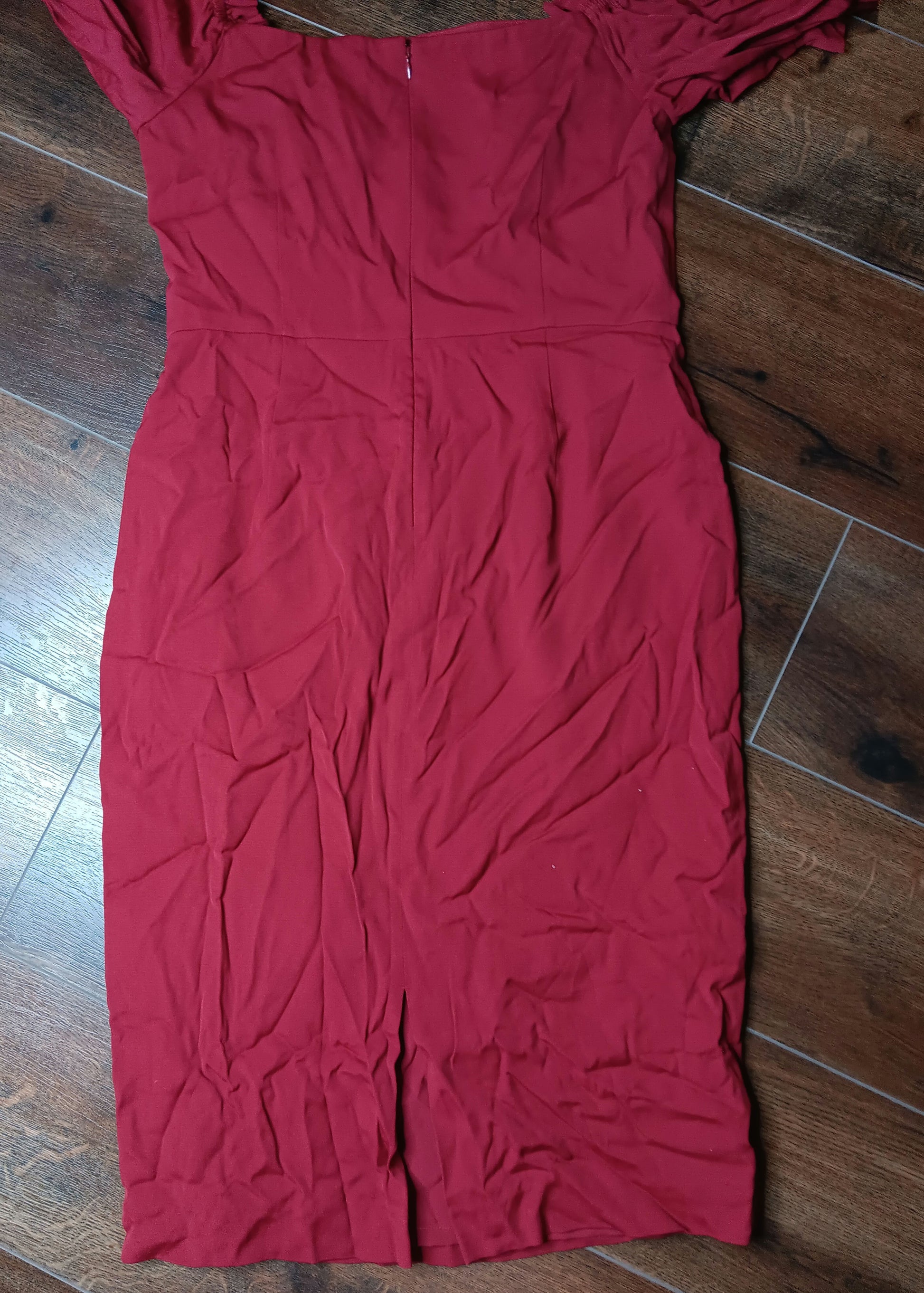 Antonio Melani Knee length red dress size 10 image 4