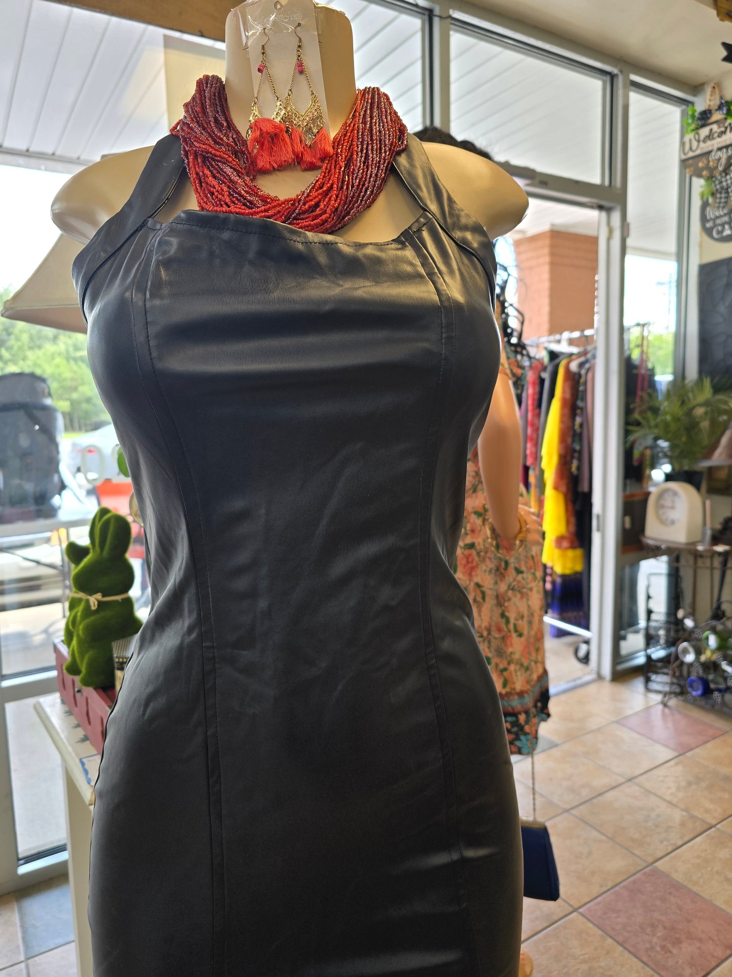 Pretty little thing leather look size 6 image 1
