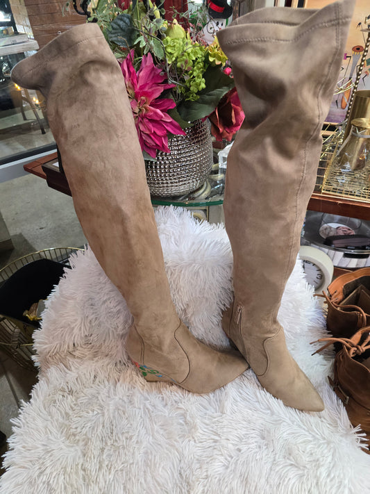 Knee high boots size 8.5 image 1