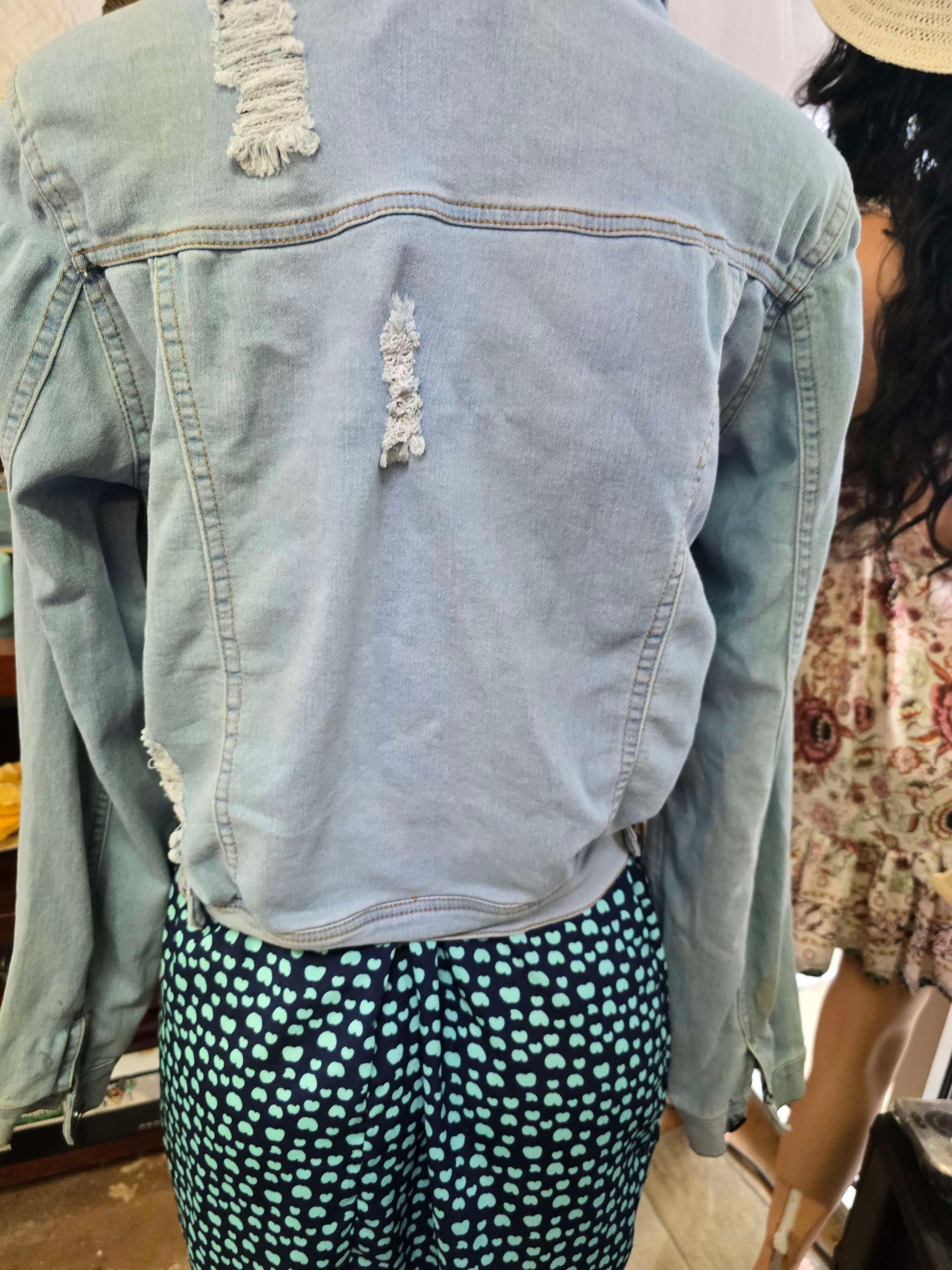Stretch jeans jacket 1xl image 6