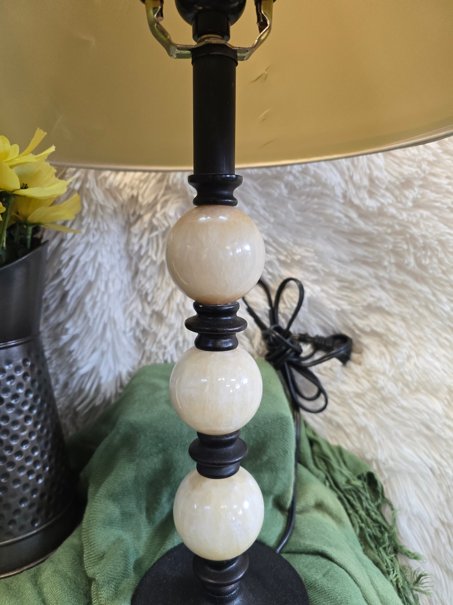Accent marble tone lamp 16inch image 4